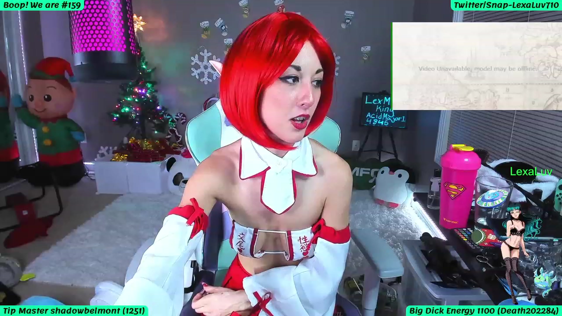 Gallery image thumbnail from LexaLuv's myfreecams stream on, 12/24/2022, 07:04 image 15 of 20