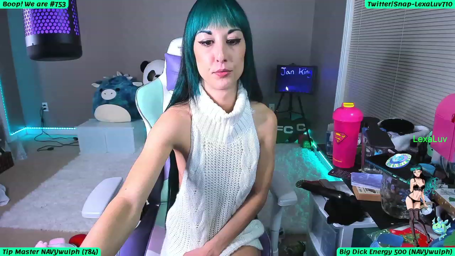 Gallery image thumbnail from LexaLuv's myfreecams stream on, 01/02/2023, 04:52 image 19 of 20
