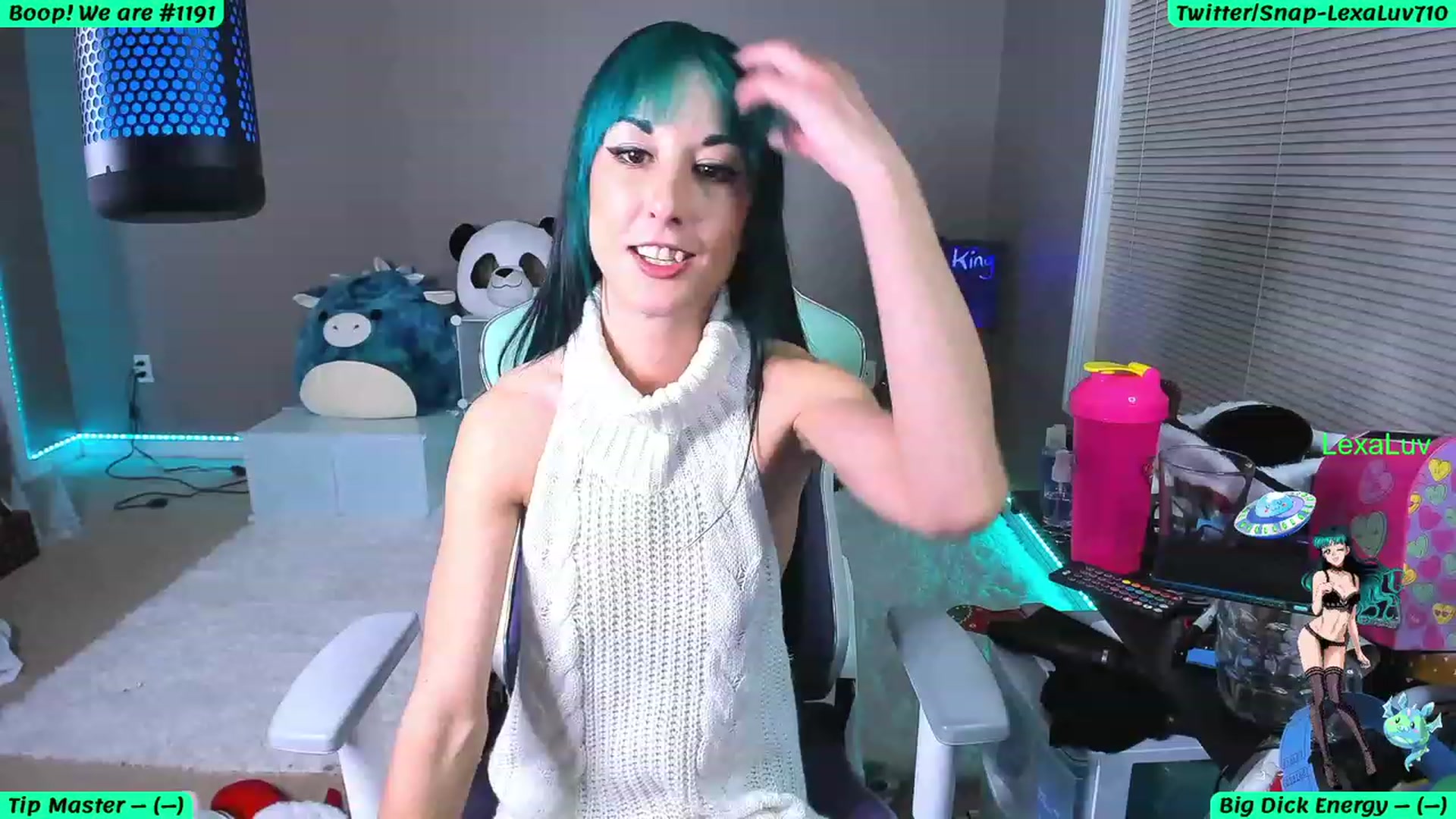 Gallery image thumbnail from LexaLuv's myfreecams stream on, 01/02/2023, 04:52 image 3 of 20