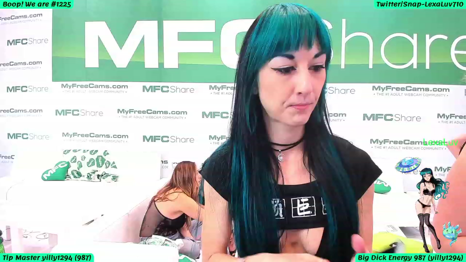Gallery image thumbnail from LexaLuv's myfreecams stream on, 01/05/2023, 03:44 image 3 of 20