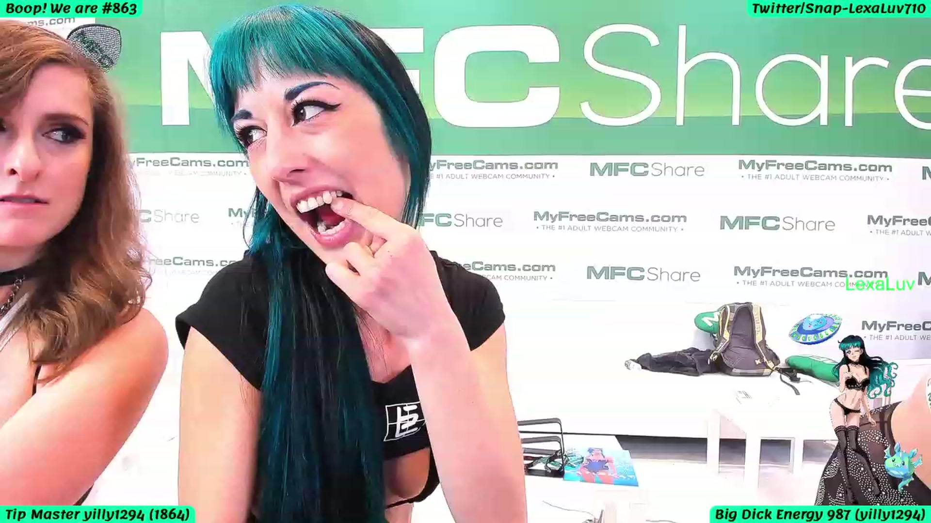 Gallery image thumbnail from LexaLuv's myfreecams stream on, 01/05/2023, 03:44 image 18 of 20