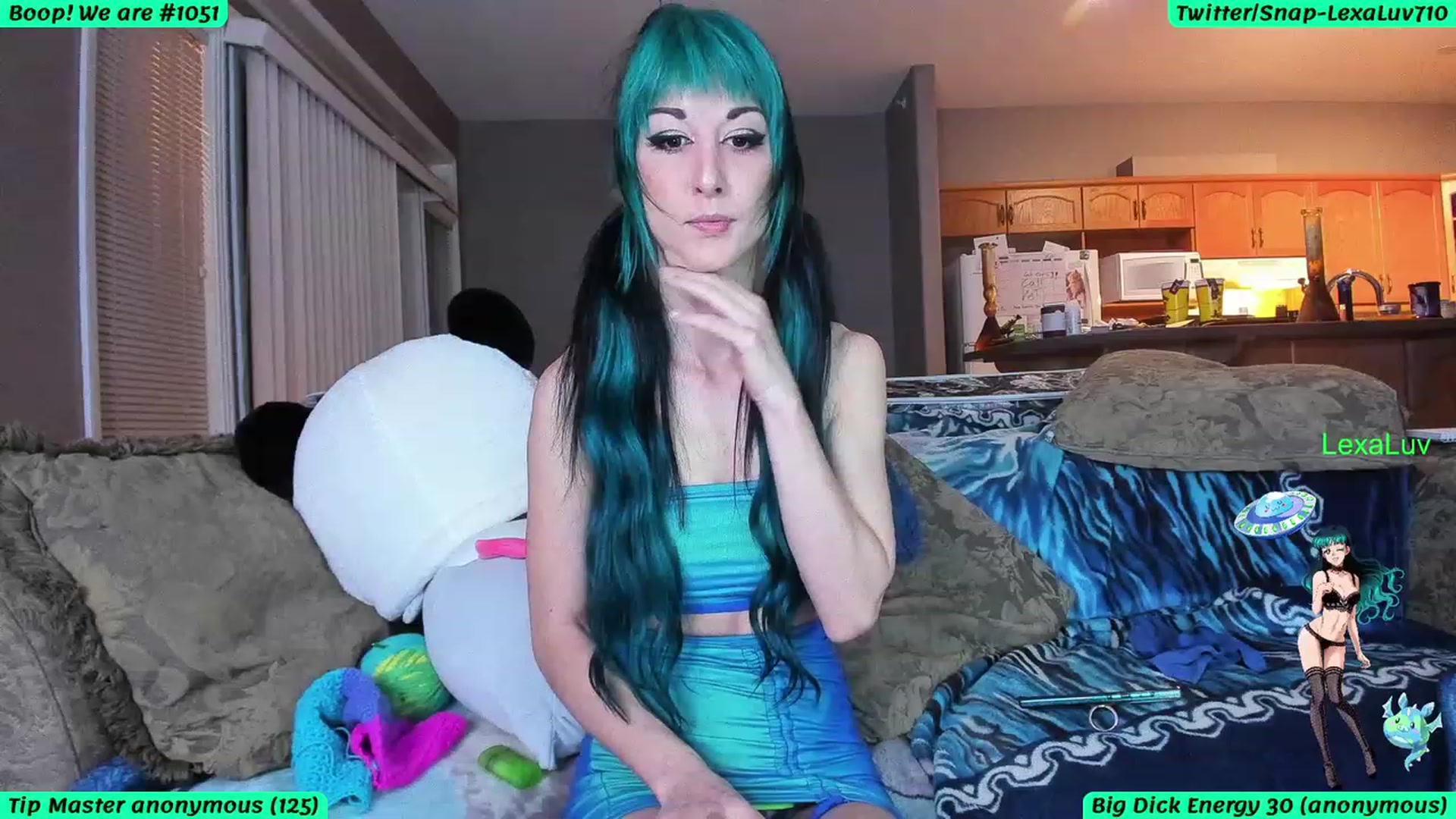 Gallery image thumbnail from LexaLuv's myfreecams stream on, 01/26/2023, 05:28 image 1 of 20