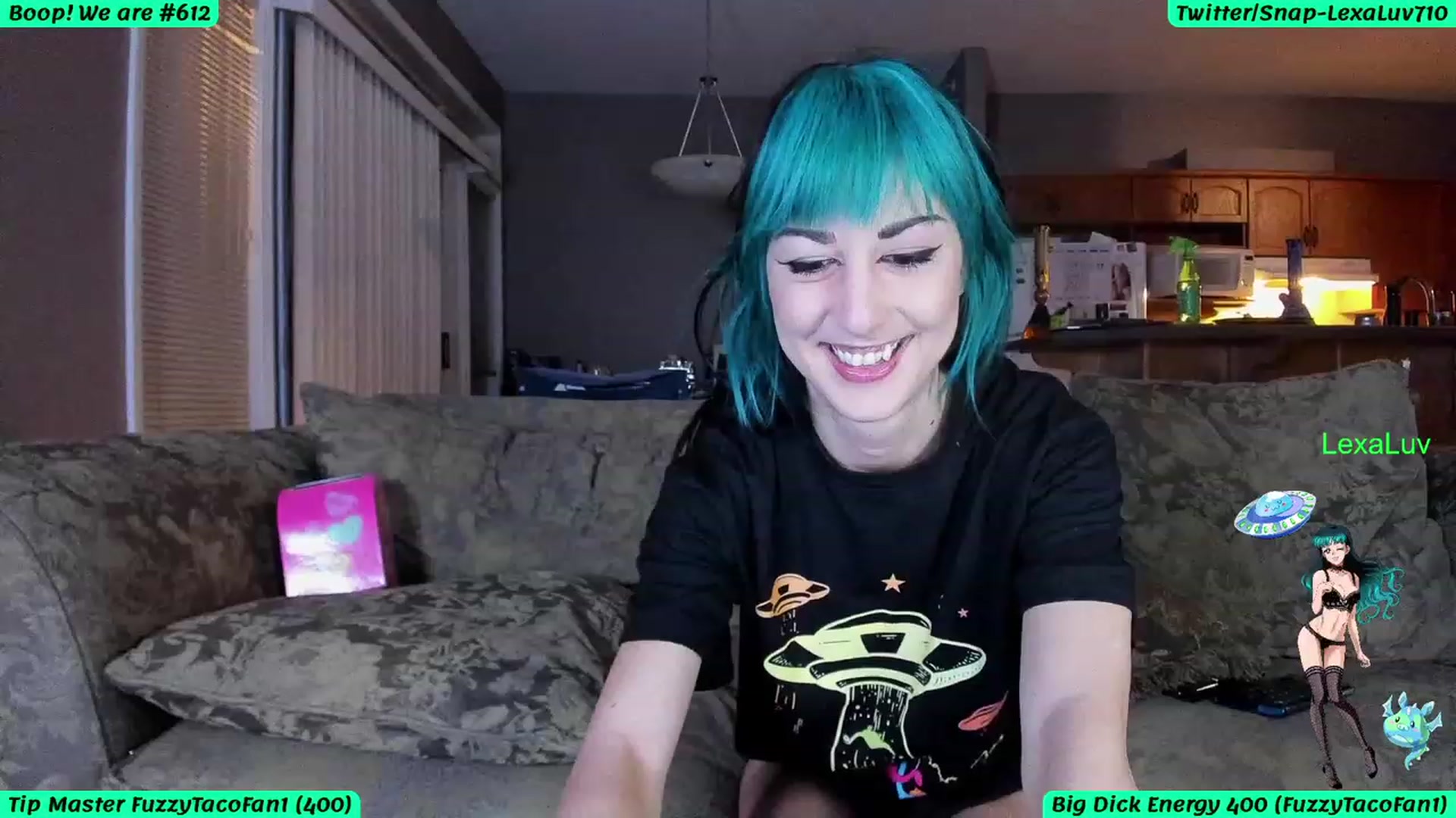 Gallery image thumbnail from LexaLuv's myfreecams stream on, 02/06/2023, 07:38 image 1 of 20