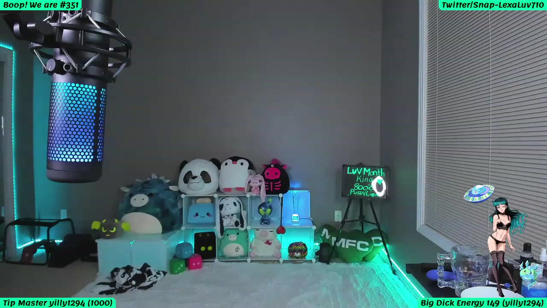 Gallery image thumbnail from LexaLuv's myfreecams stream on, 02/23/2023, 08:03 image 1 of 20