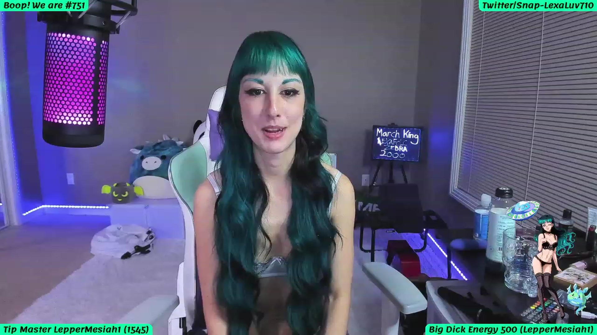 Gallery image thumbnail from LexaLuv's myfreecams stream on, 03/08/2023, 05:49 image 9 of 20