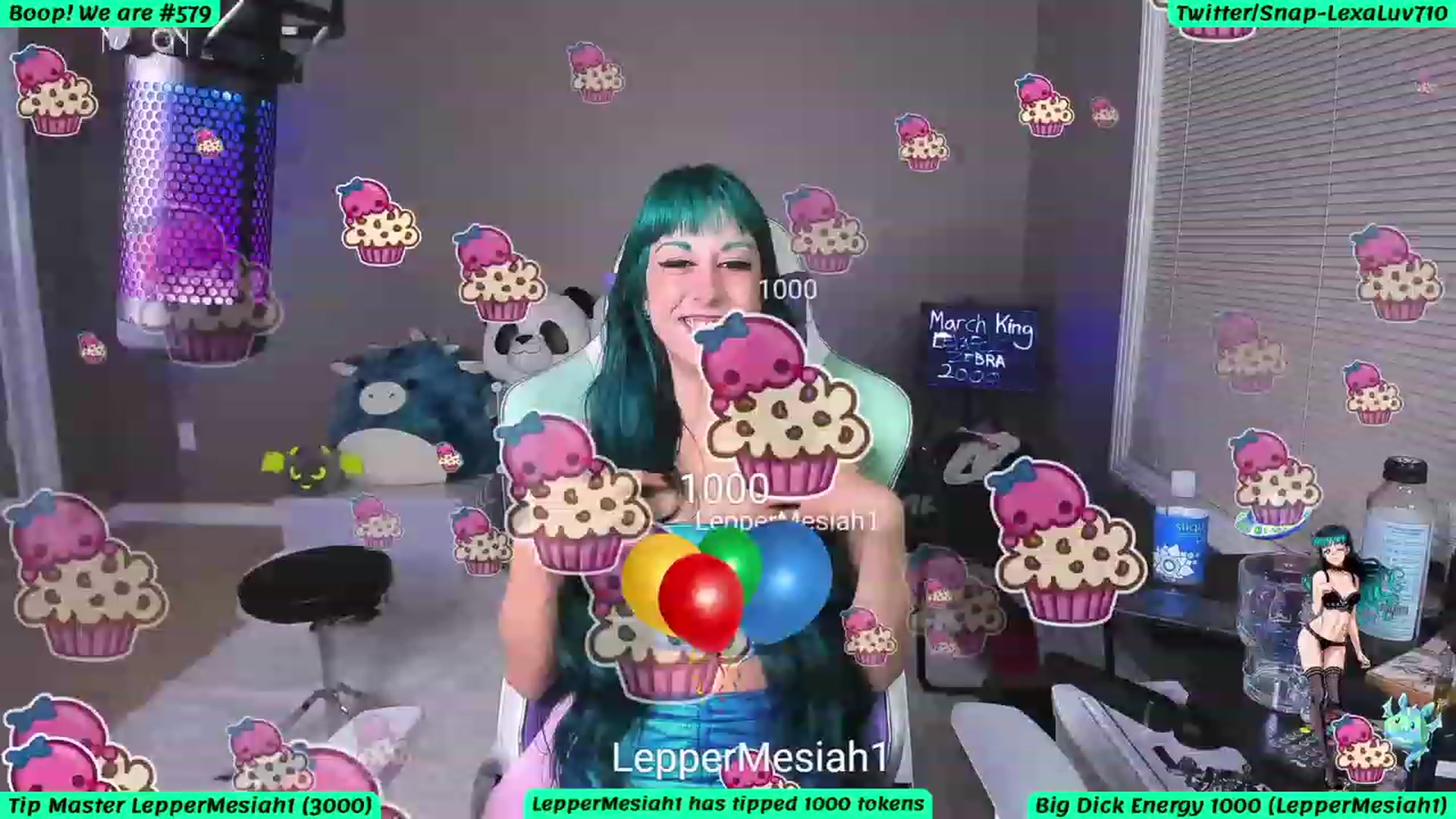 Gallery image thumbnail from LexaLuv's myfreecams stream on, 03/09/2023, 04:45 image 6 of 20