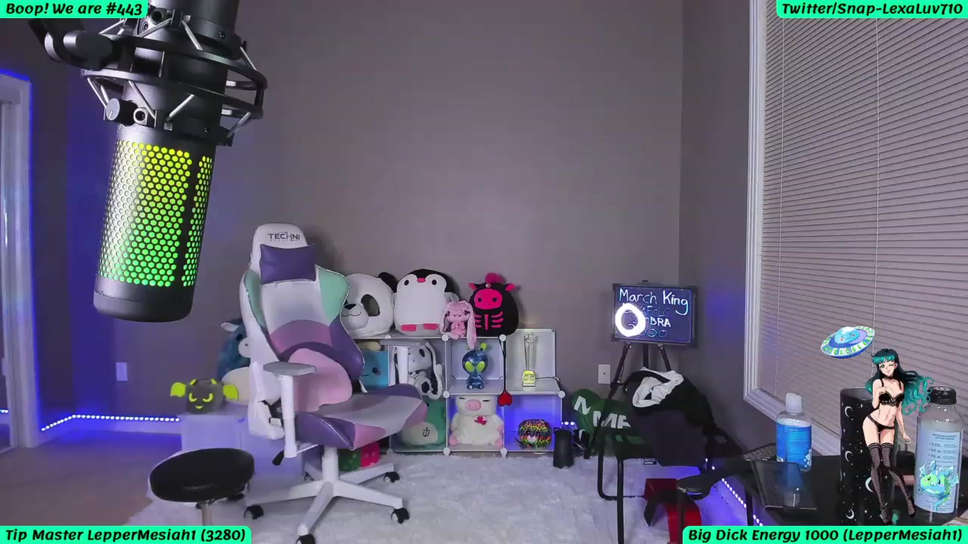 Gallery image thumbnail from LexaLuv's myfreecams stream on, 03/09/2023, 08:29 image 9 of 20