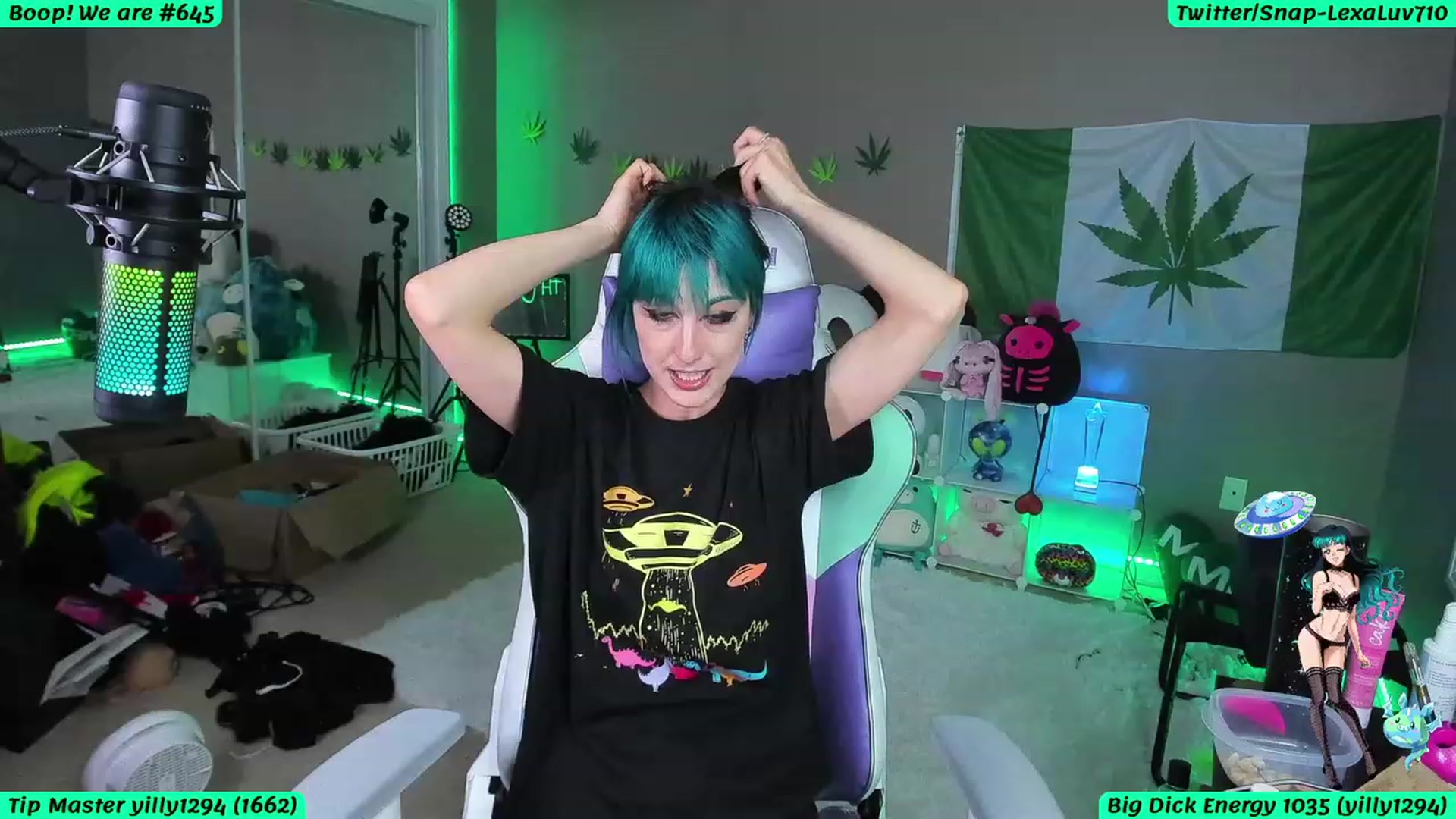 Gallery image thumbnail from LexaLuv's myfreecams stream on, 05/02/2023, 06:13 image 1 of 20