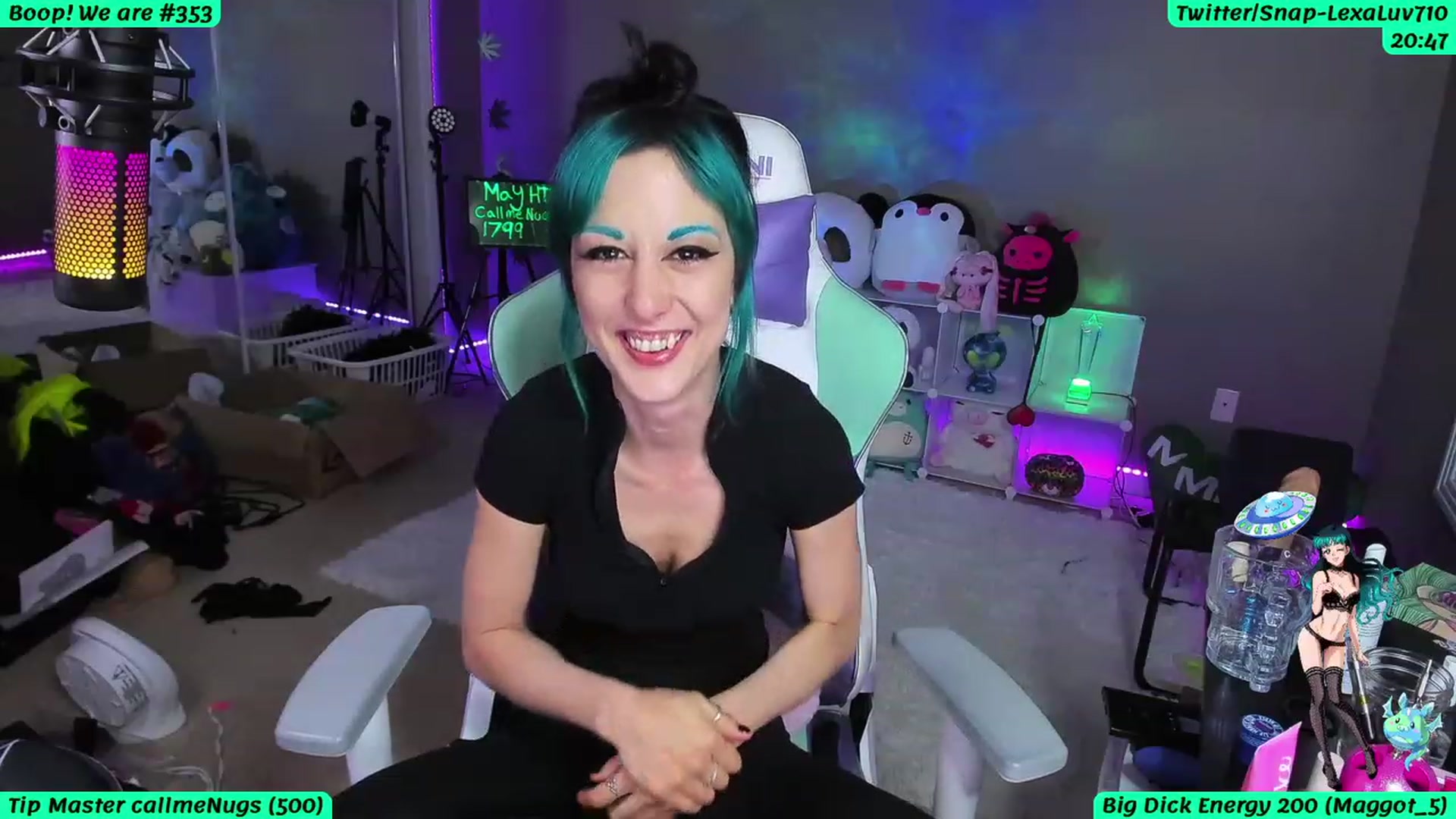 Gallery image thumbnail from LexaLuv's myfreecams stream on, 05/09/2023, 04:28 image 20 of 20