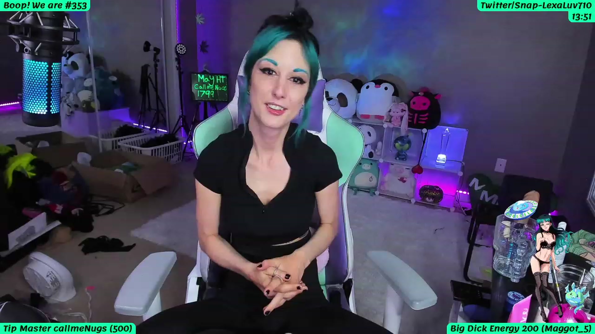 Gallery image thumbnail from LexaLuv's myfreecams stream on, 05/09/2023, 06:37 image 1 of 20