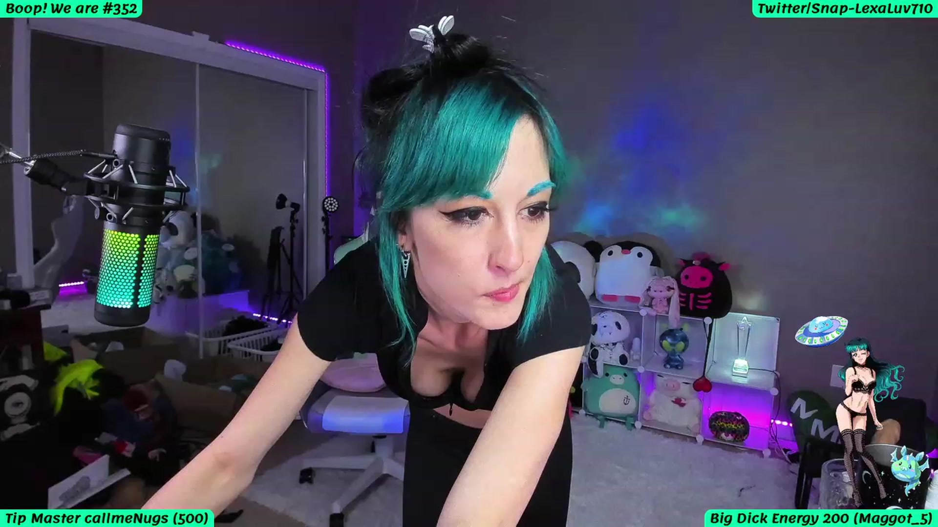 Gallery image thumbnail from LexaLuv's myfreecams stream on, 05/09/2023, 06:37 image 13 of 20