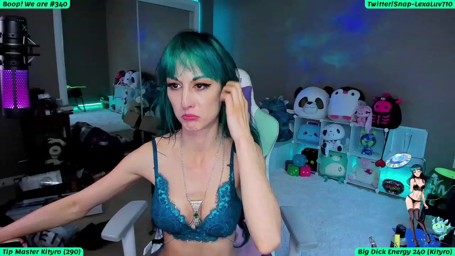 Gallery image thumbnail from LexaLuv's myfreecams stream on, 06/27/2023, 05:01 image 6 of 20