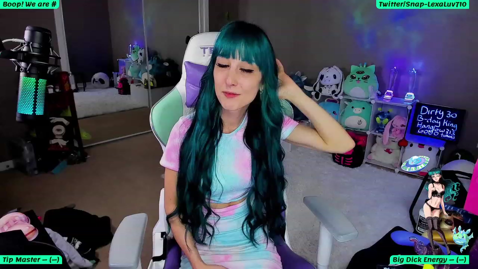 Gallery image thumbnail from LexaLuv's myfreecams stream on, 08/03/2023, 03:03 image 4 of 20