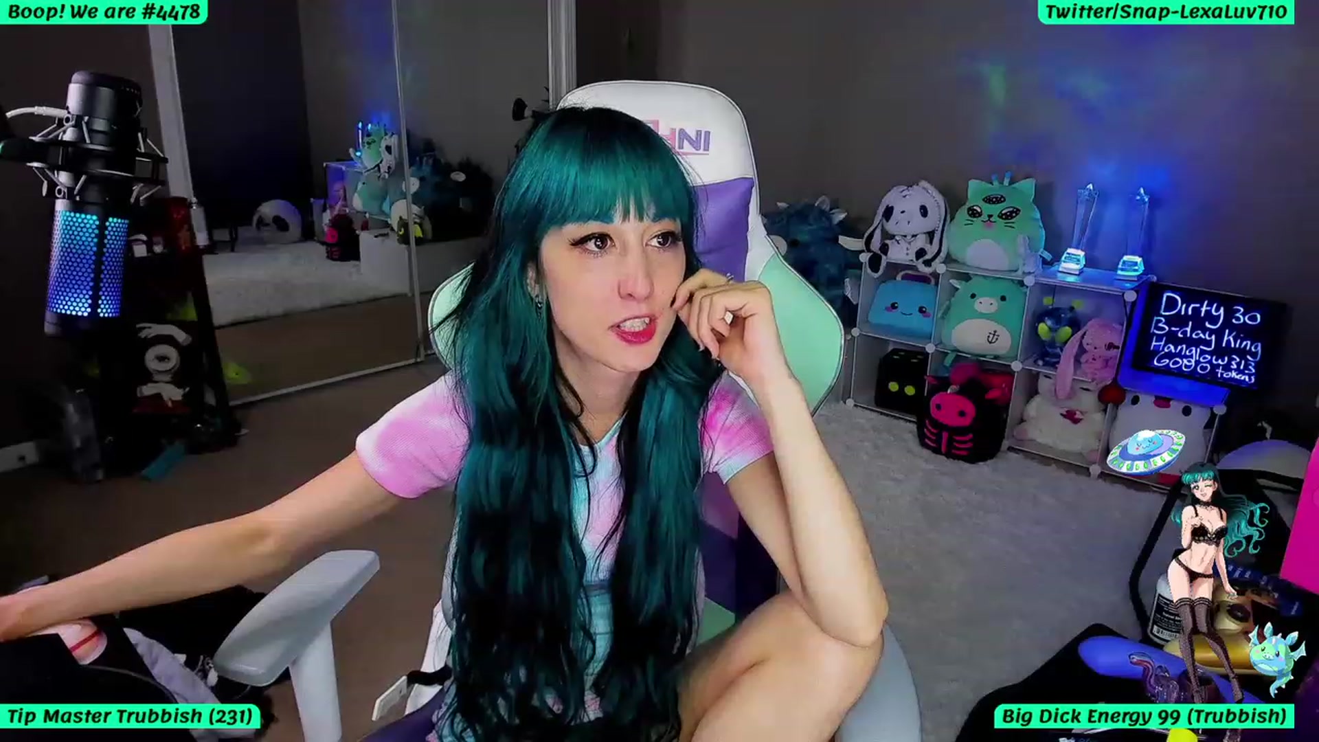 Gallery image thumbnail from LexaLuv's myfreecams stream on, 08/03/2023, 05:09 image 14 of 20