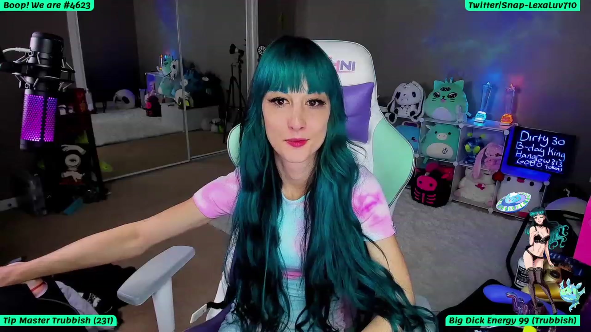 Gallery image thumbnail from LexaLuv's myfreecams stream on, 08/03/2023, 05:09 image 6 of 20