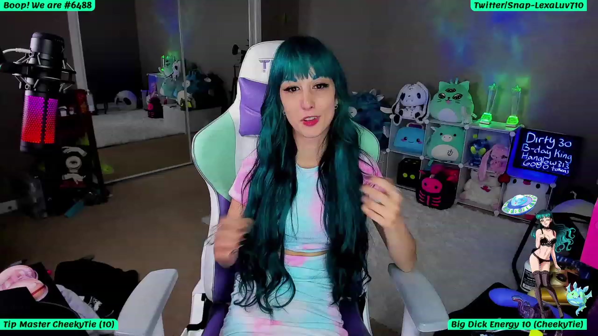 Gallery image thumbnail from LexaLuv's myfreecams stream on, 08/03/2023, 05:09 image 2 of 20