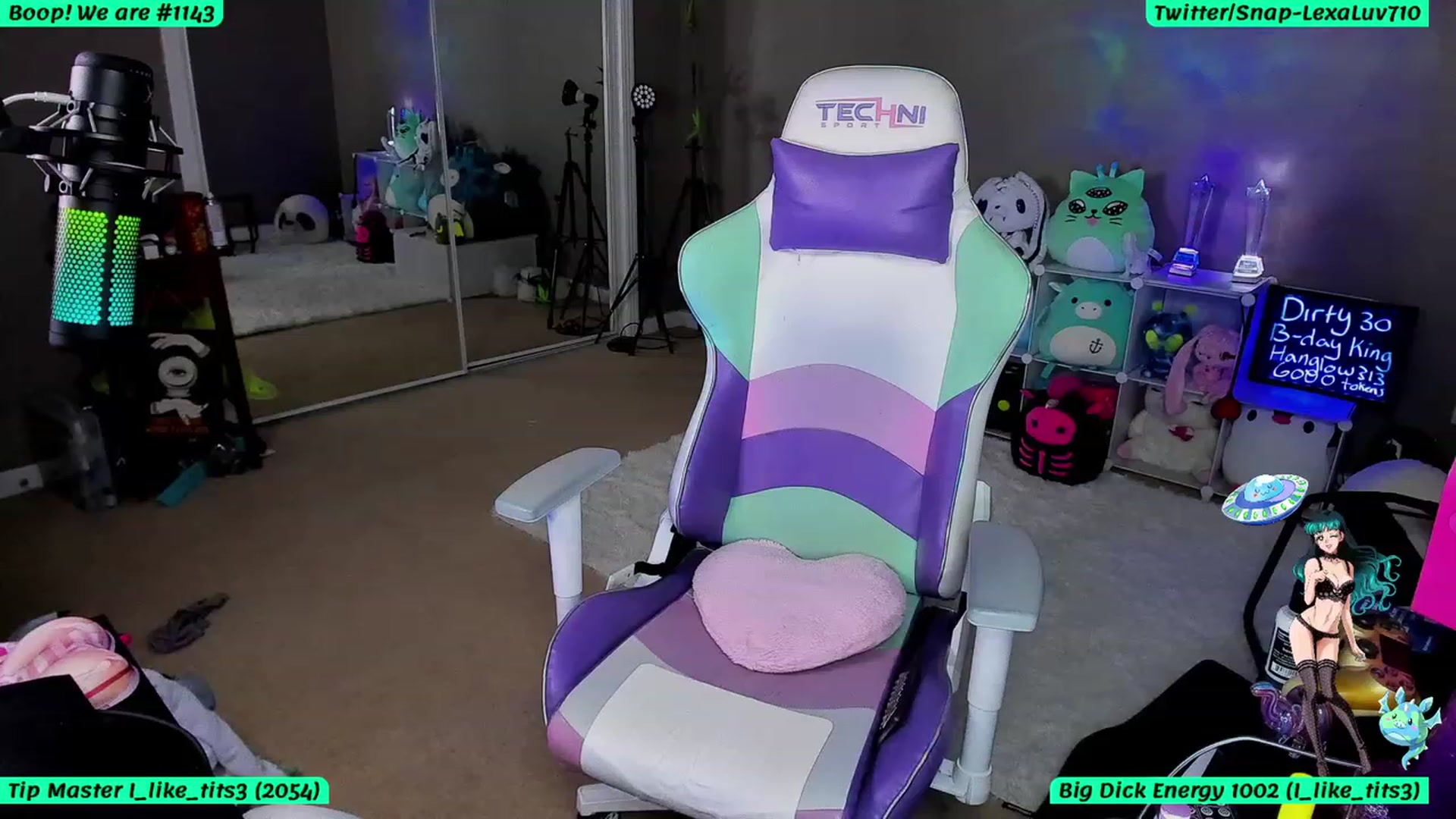 Gallery image thumbnail from LexaLuv's myfreecams stream on, 08/03/2023, 07:03 image 9 of 20