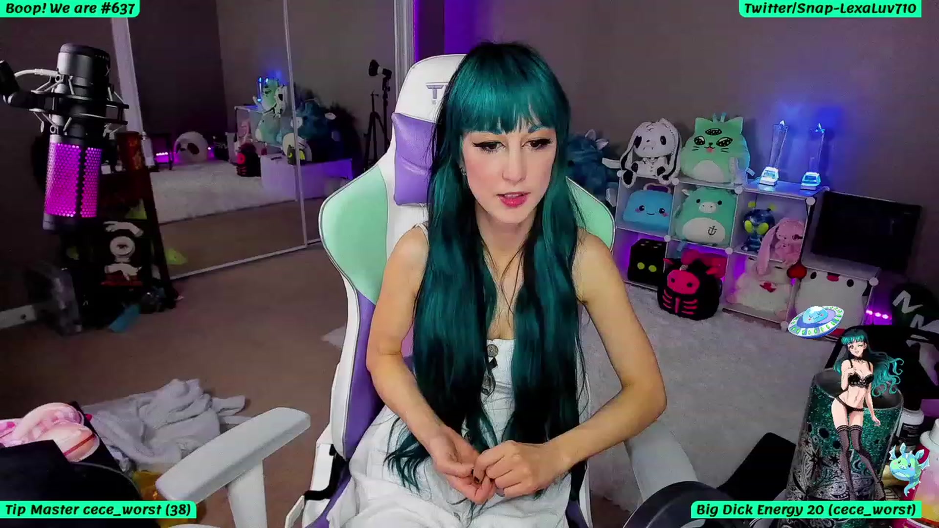 Gallery image thumbnail from LexaLuv's myfreecams stream on, 08/07/2023, 04:46 image 10 of 20