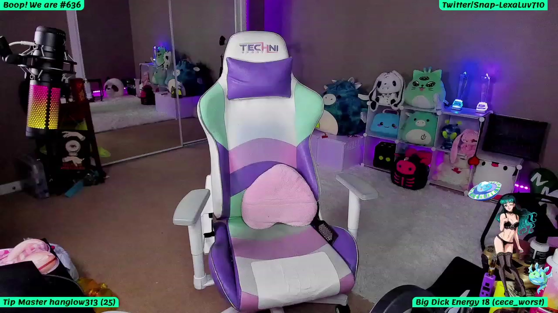 Gallery image thumbnail from LexaLuv's myfreecams stream on, 08/07/2023, 04:46 image 5 of 20