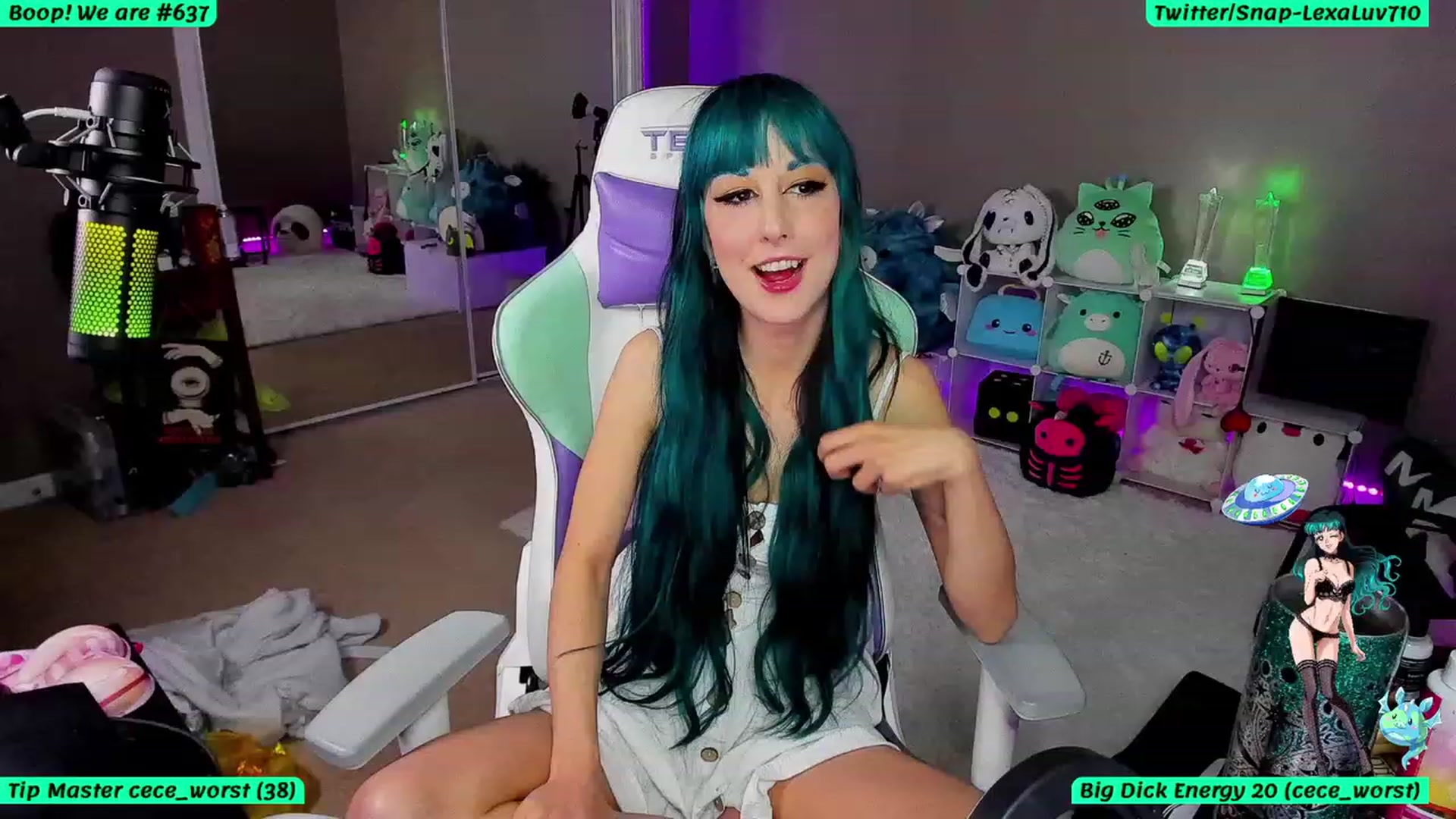Gallery image thumbnail from LexaLuv's myfreecams stream on, 08/07/2023, 04:46 image 8 of 20
