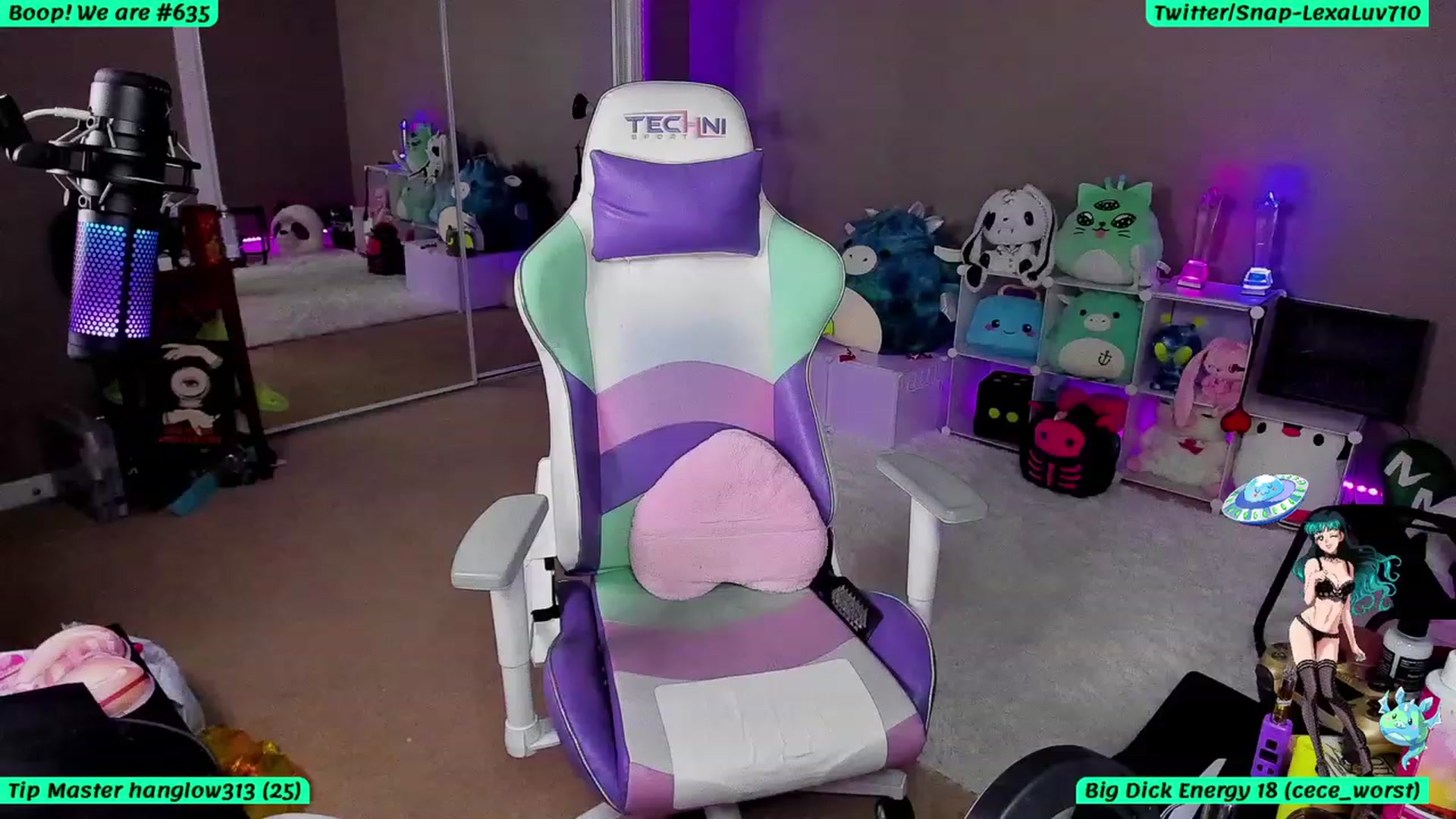 Gallery image thumbnail from LexaLuv's myfreecams stream on, 08/07/2023, 04:46 image 4 of 20