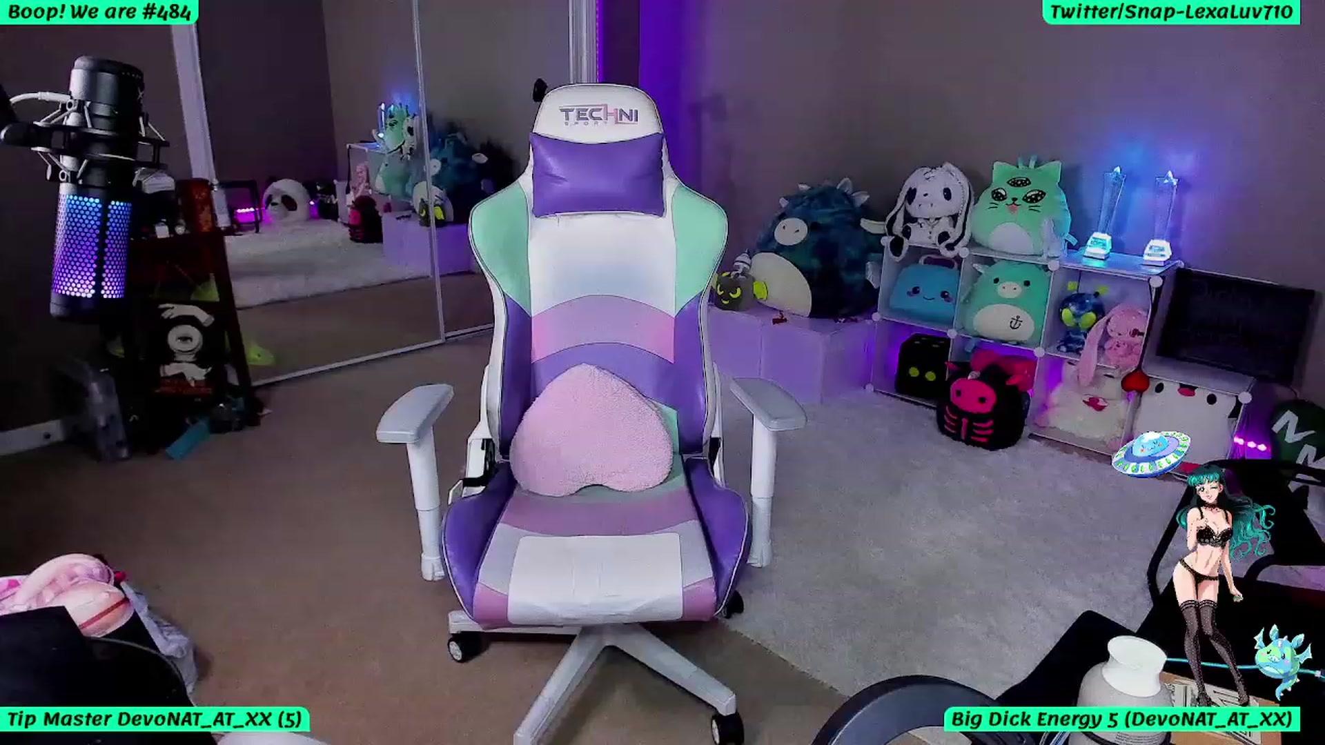 Gallery image thumbnail from LexaLuv's myfreecams stream on, 08/09/2023, 06:29 image 3 of 20