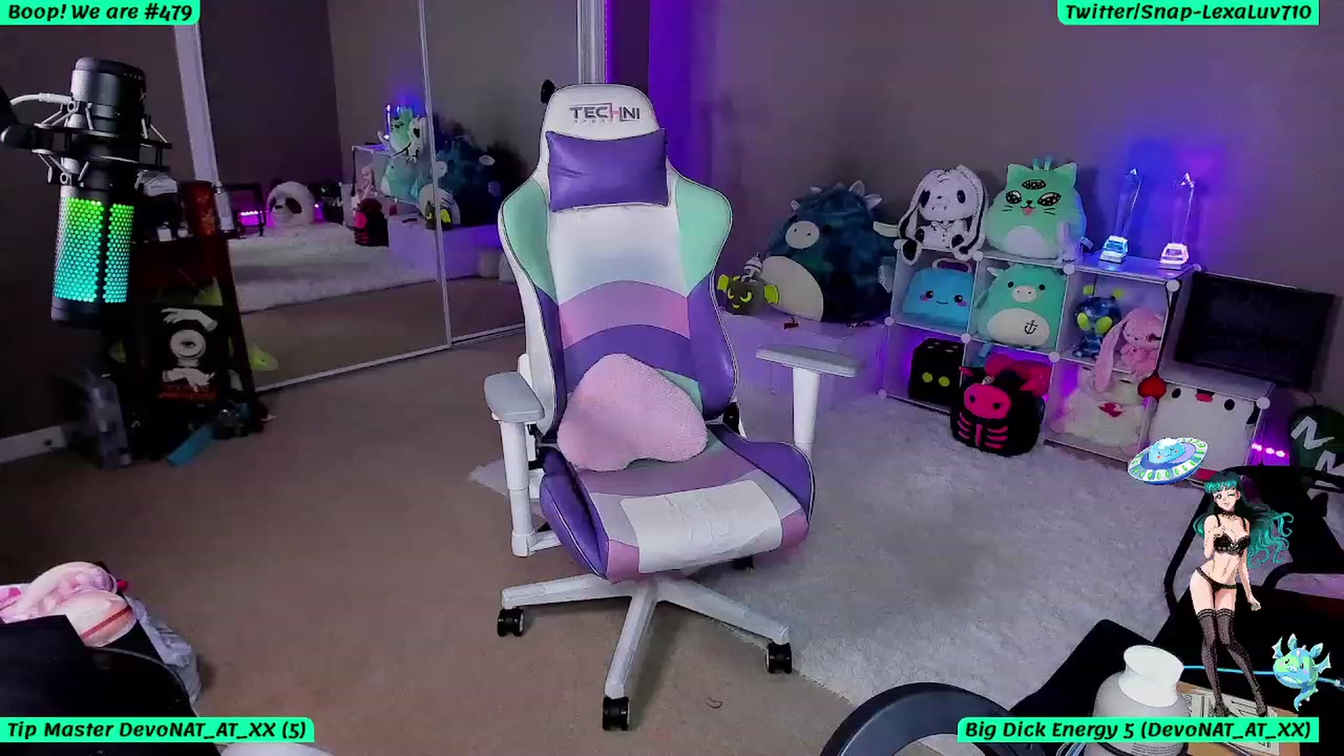 Gallery image thumbnail from LexaLuv's myfreecams stream on, 08/09/2023, 06:29 image 13 of 20