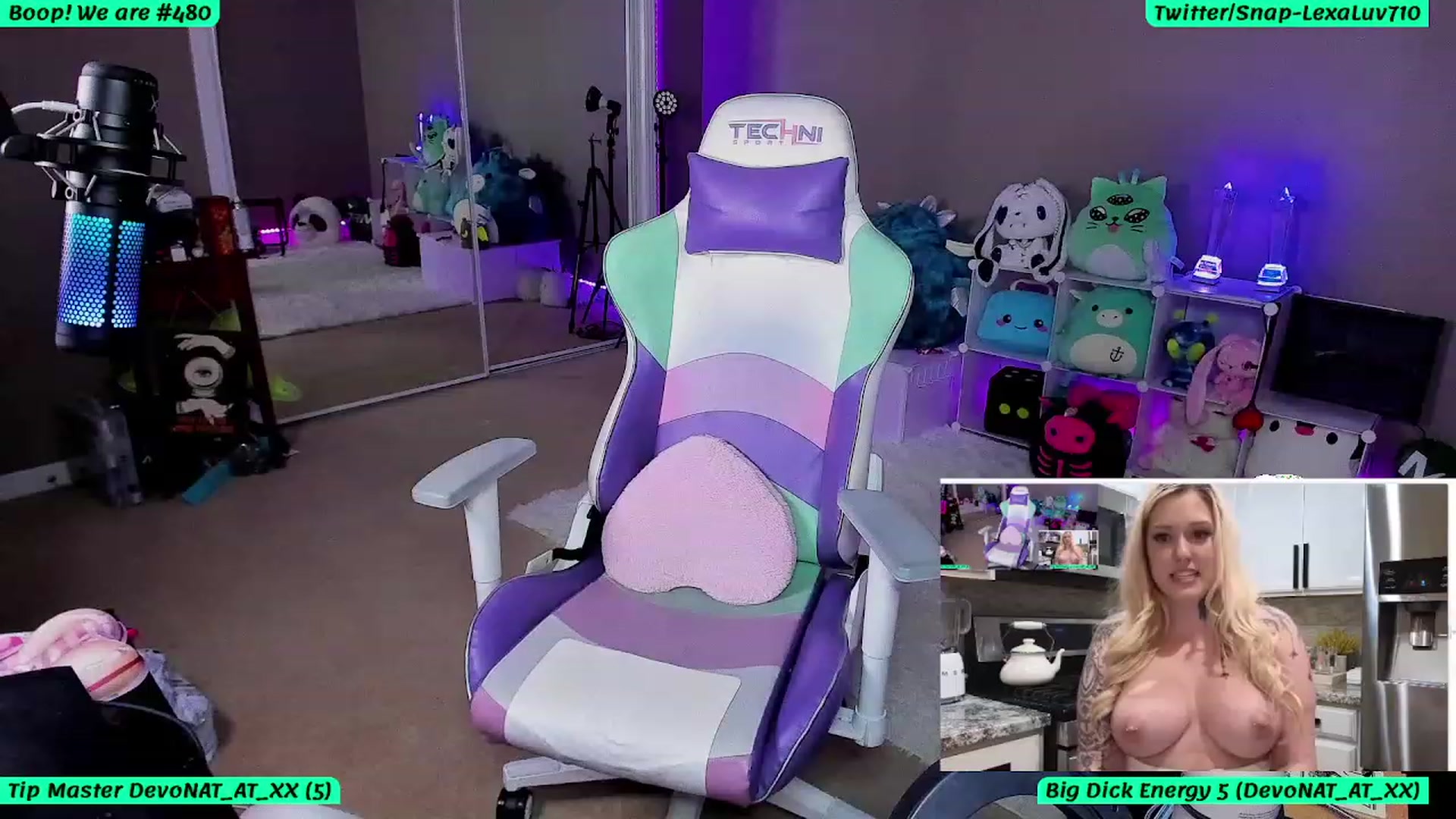 Gallery image thumbnail from LexaLuv's myfreecams stream on, 08/09/2023, 06:29 image 18 of 20