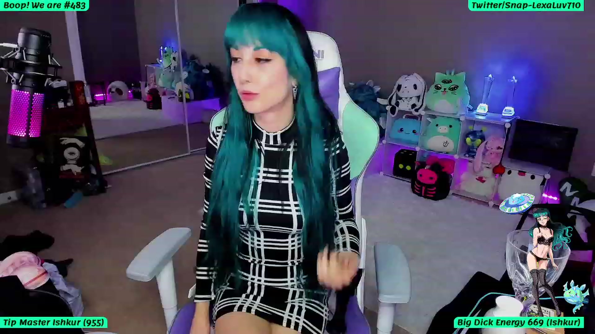 Gallery image thumbnail from LexaLuv's myfreecams stream on, 08/11/2023, 05:32 image 10 of 20