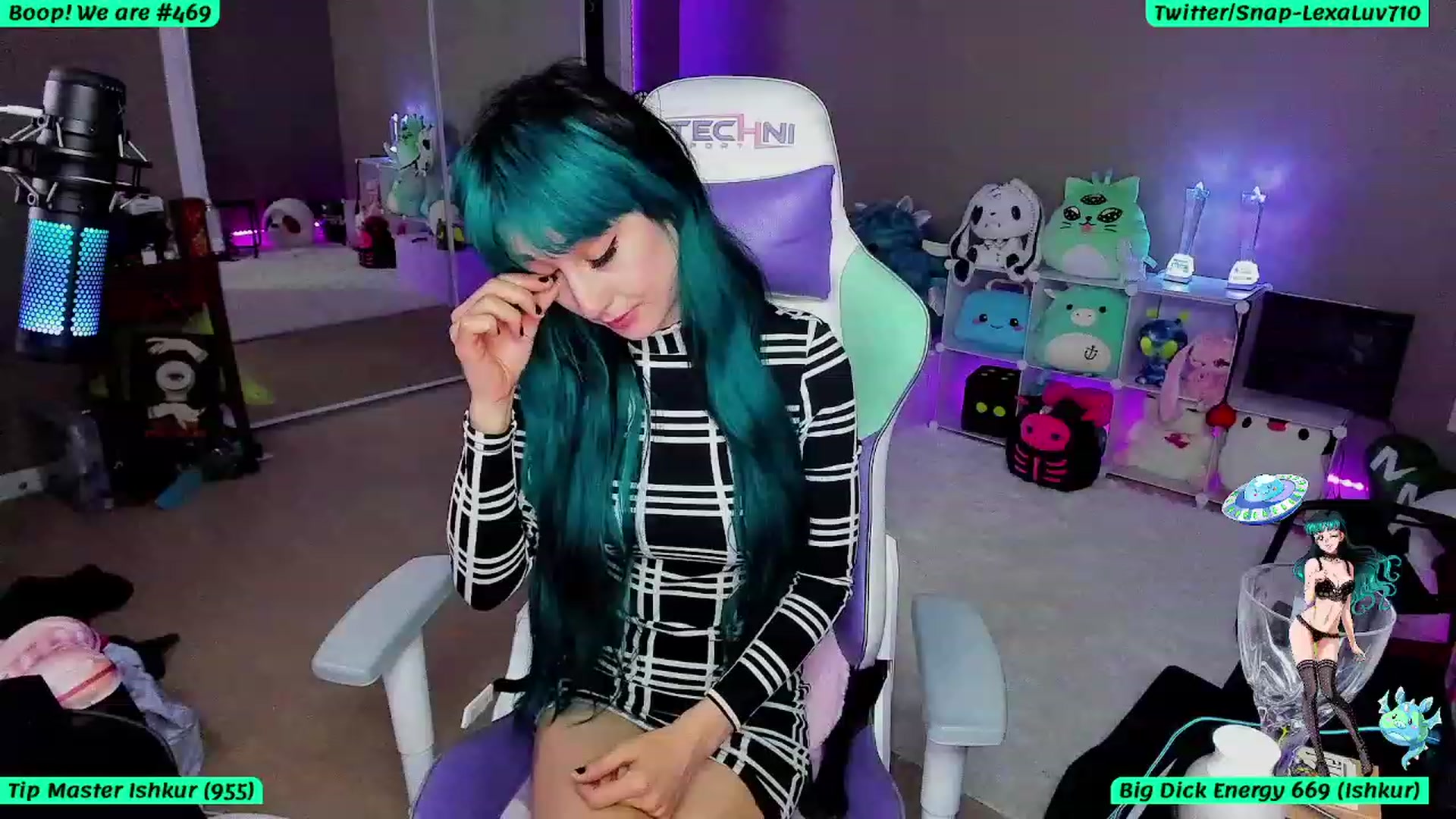 Gallery image thumbnail from LexaLuv's myfreecams stream on, 08/11/2023, 05:32 image 18 of 20