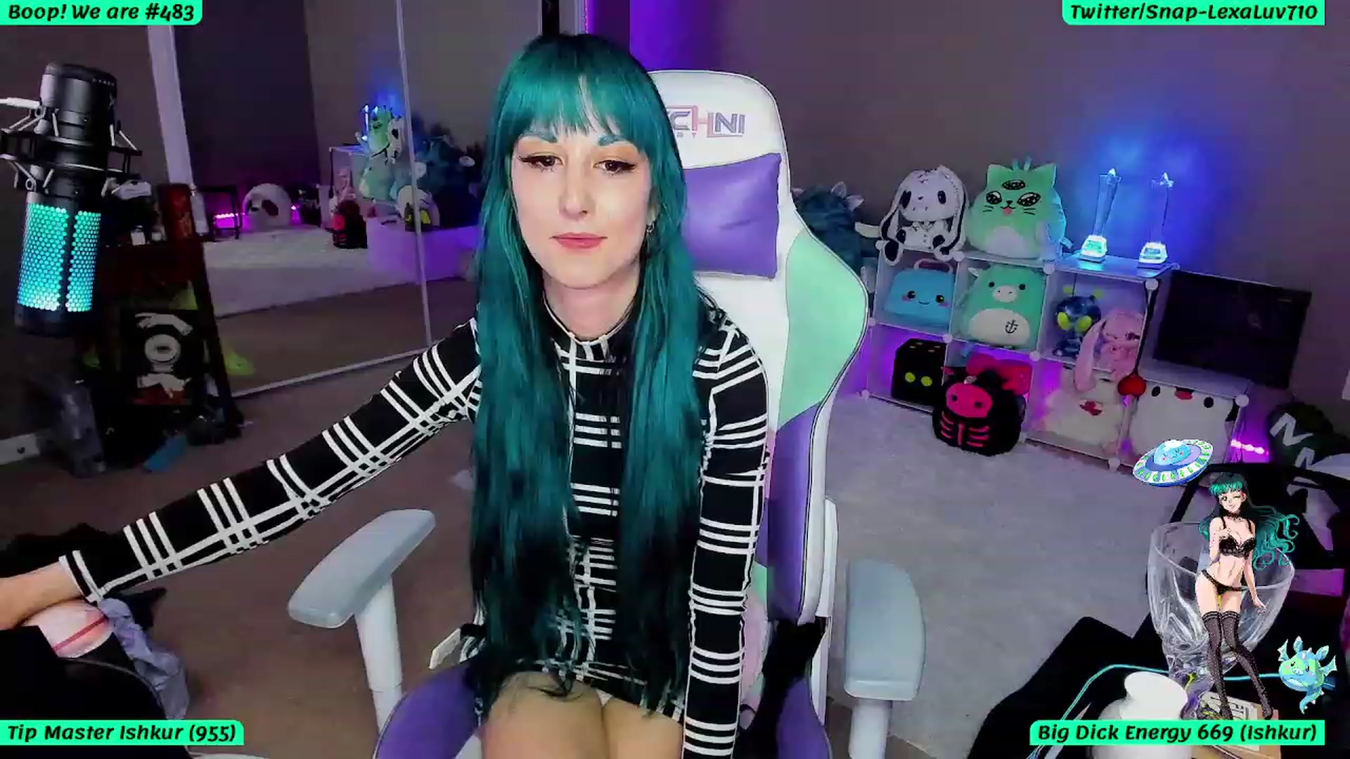 Gallery image thumbnail from LexaLuv's myfreecams stream on, 08/11/2023, 05:32 image 13 of 20