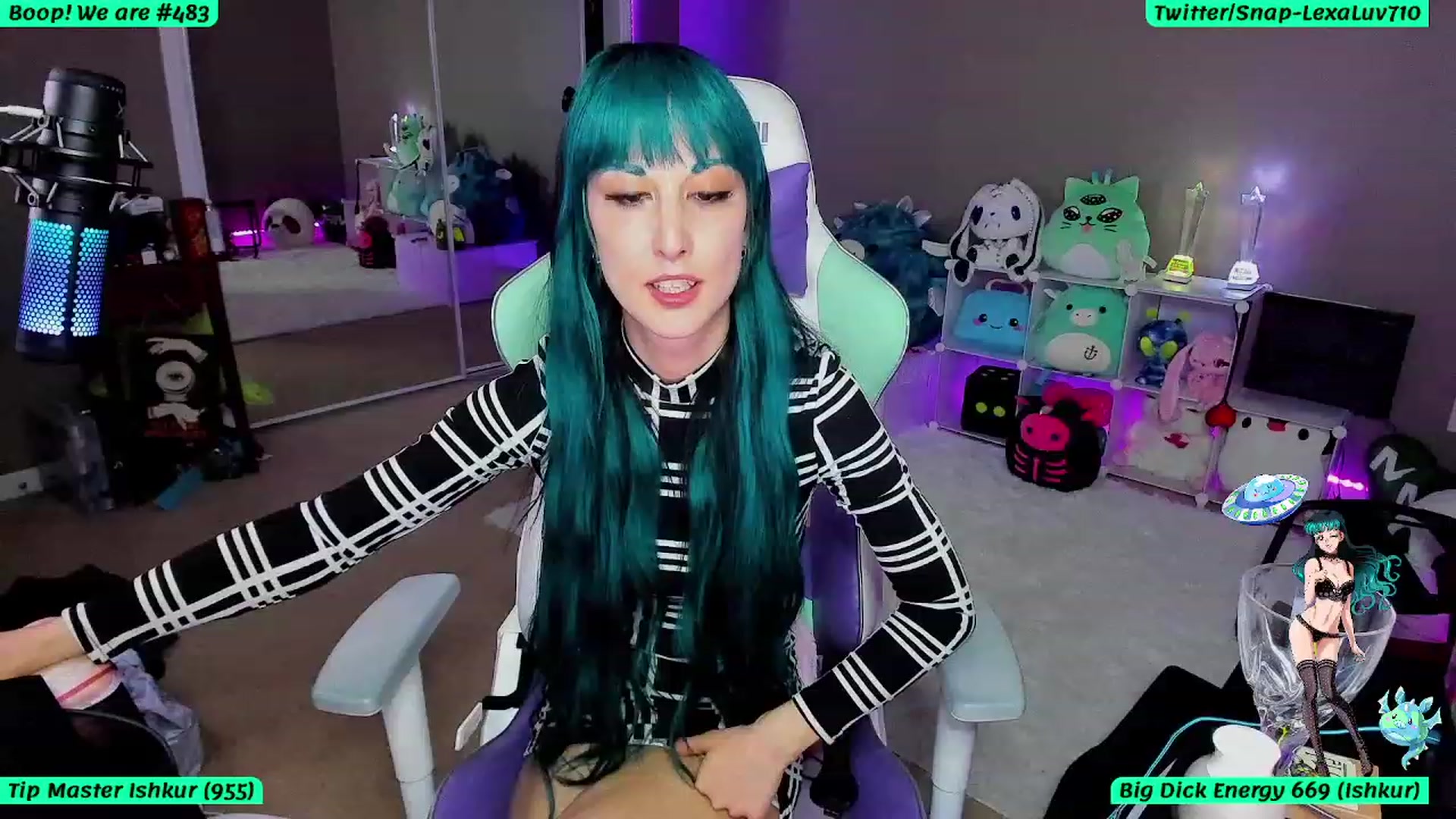 Gallery image thumbnail from LexaLuv's myfreecams stream on, 08/11/2023, 05:32 image 6 of 20
