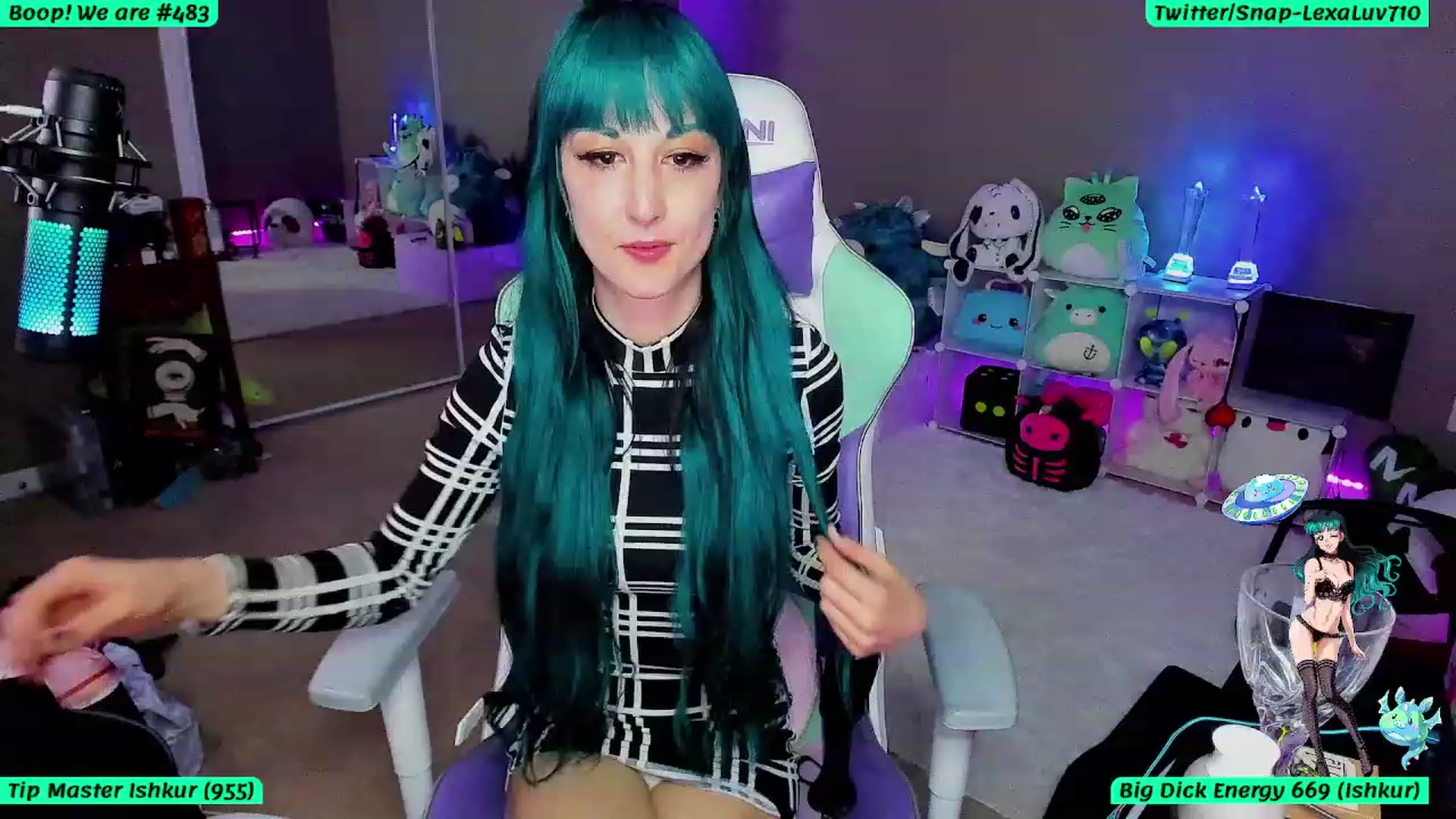 Gallery image thumbnail from LexaLuv's myfreecams stream on, 08/11/2023, 05:32 image 7 of 20