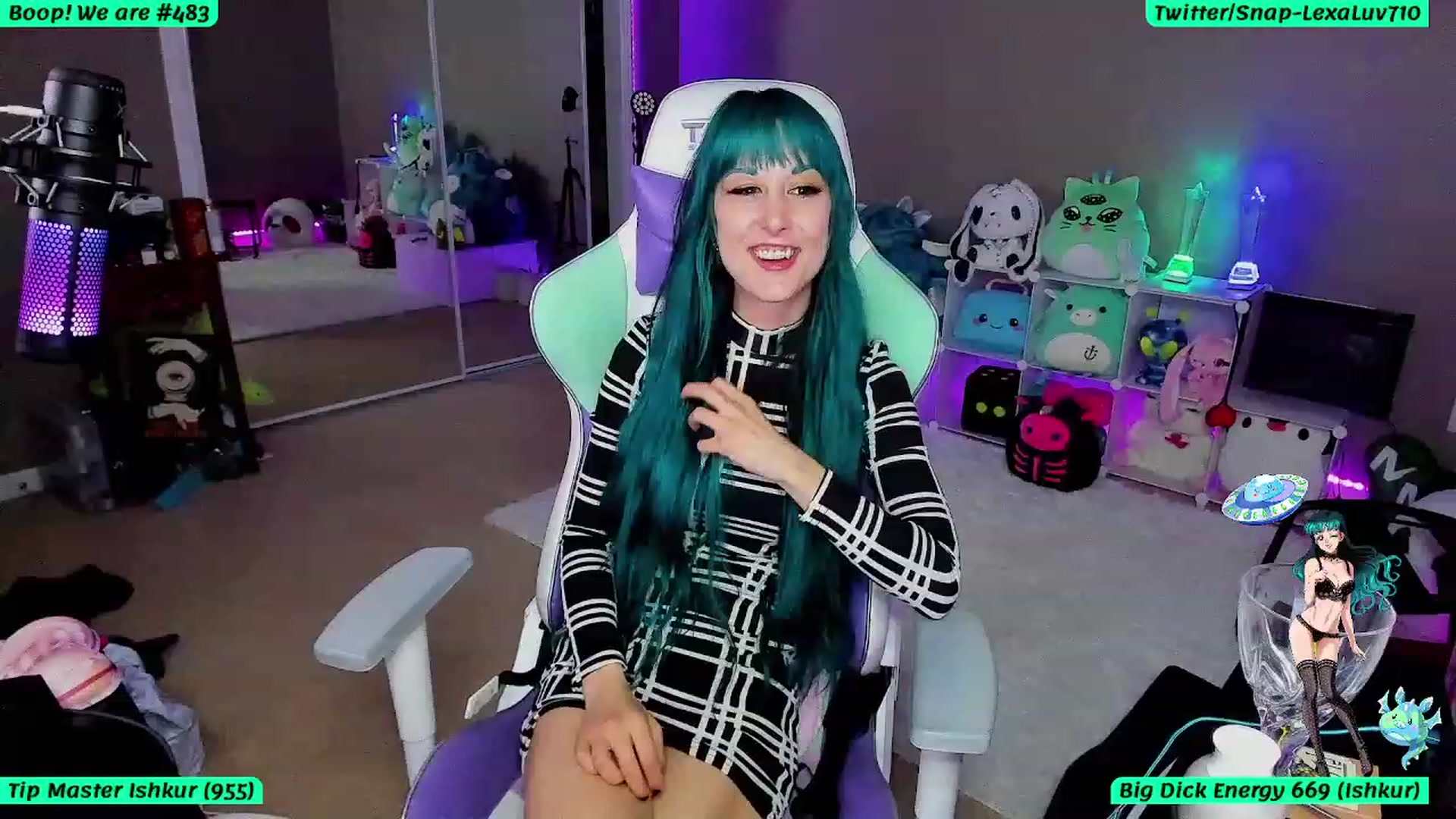 Gallery image thumbnail from LexaLuv's myfreecams stream on, 08/11/2023, 05:32 image 11 of 20