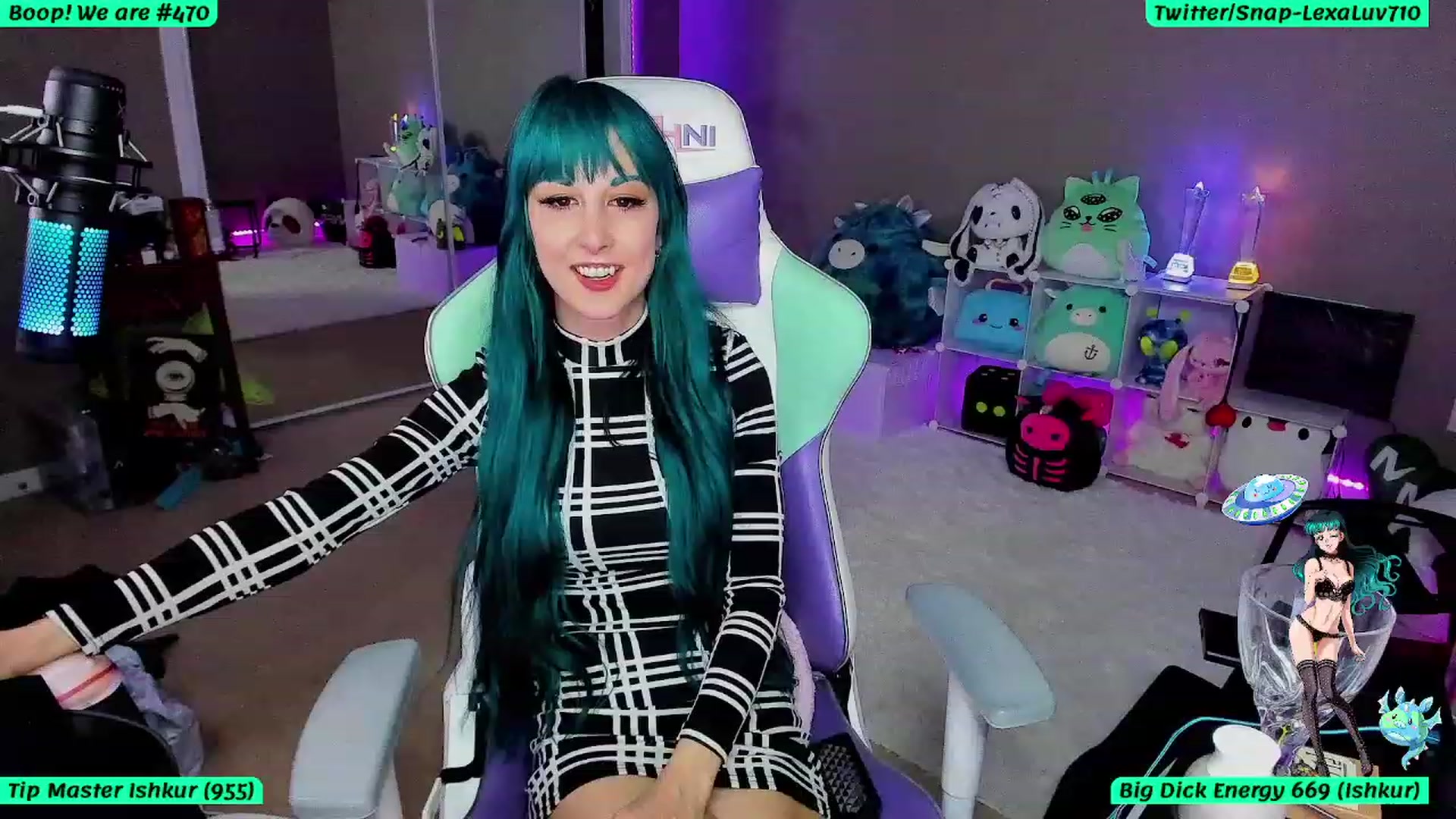 Gallery image thumbnail from LexaLuv's myfreecams stream on, 08/11/2023, 06:53 image 3 of 20