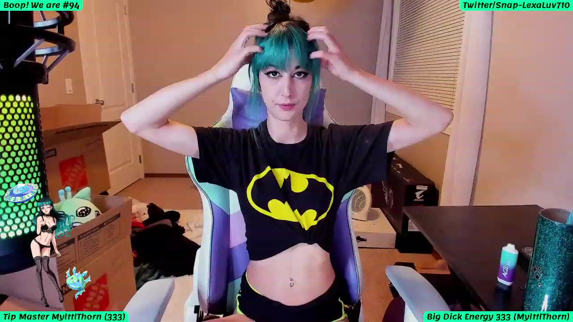 Gallery image thumbnail from LexaLuv's myfreecams stream on, 09/15/2023, 05:17 image 18 of 20