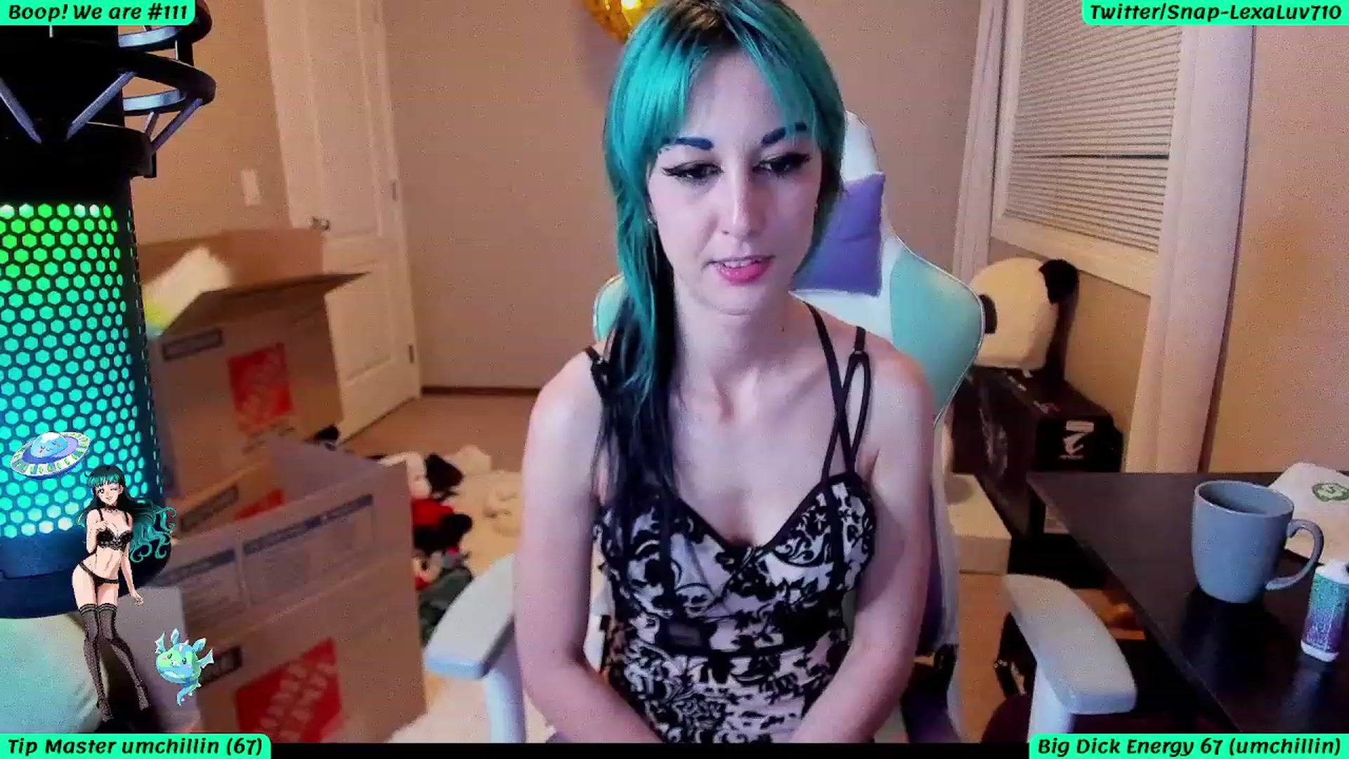 Gallery image thumbnail from LexaLuv's myfreecams stream on, 09/24/2023, 02:19 image 8 of 20