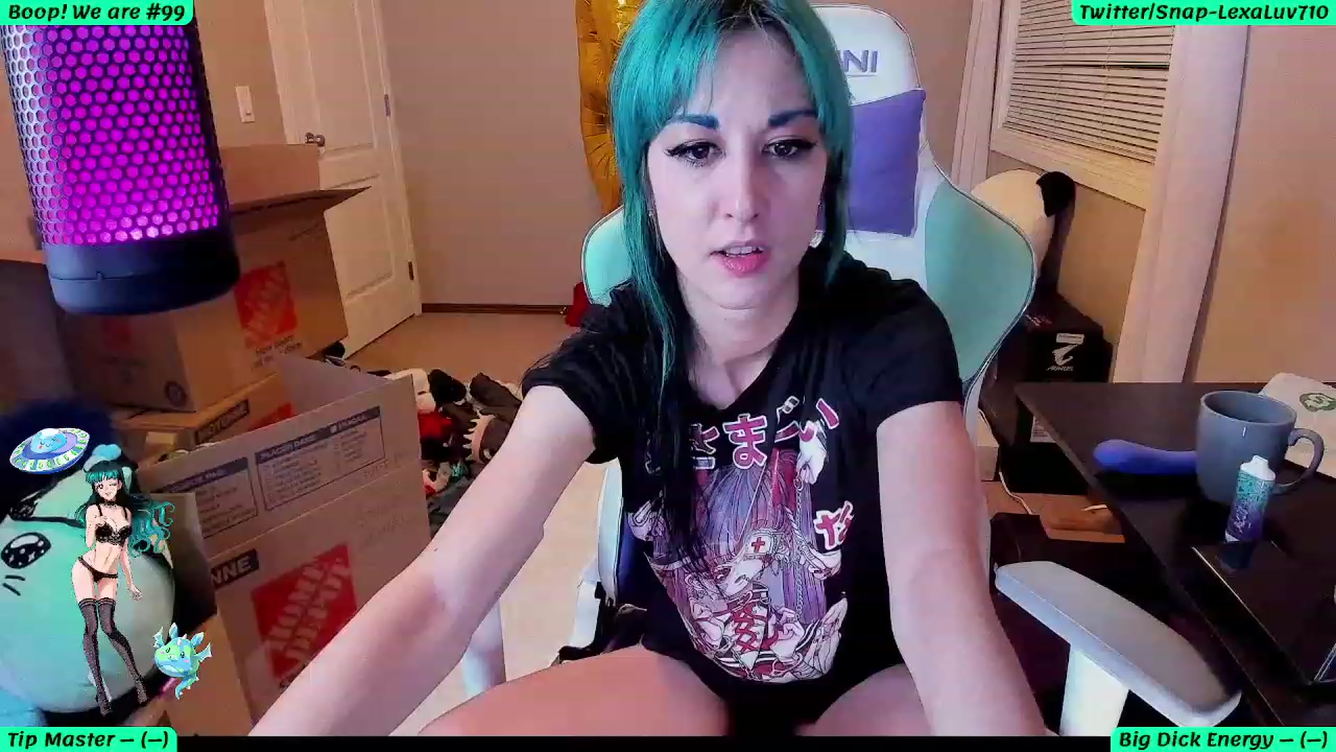 Gallery image thumbnail from LexaLuv's myfreecams stream on, 09/25/2023, 08:03 image 8 of 20