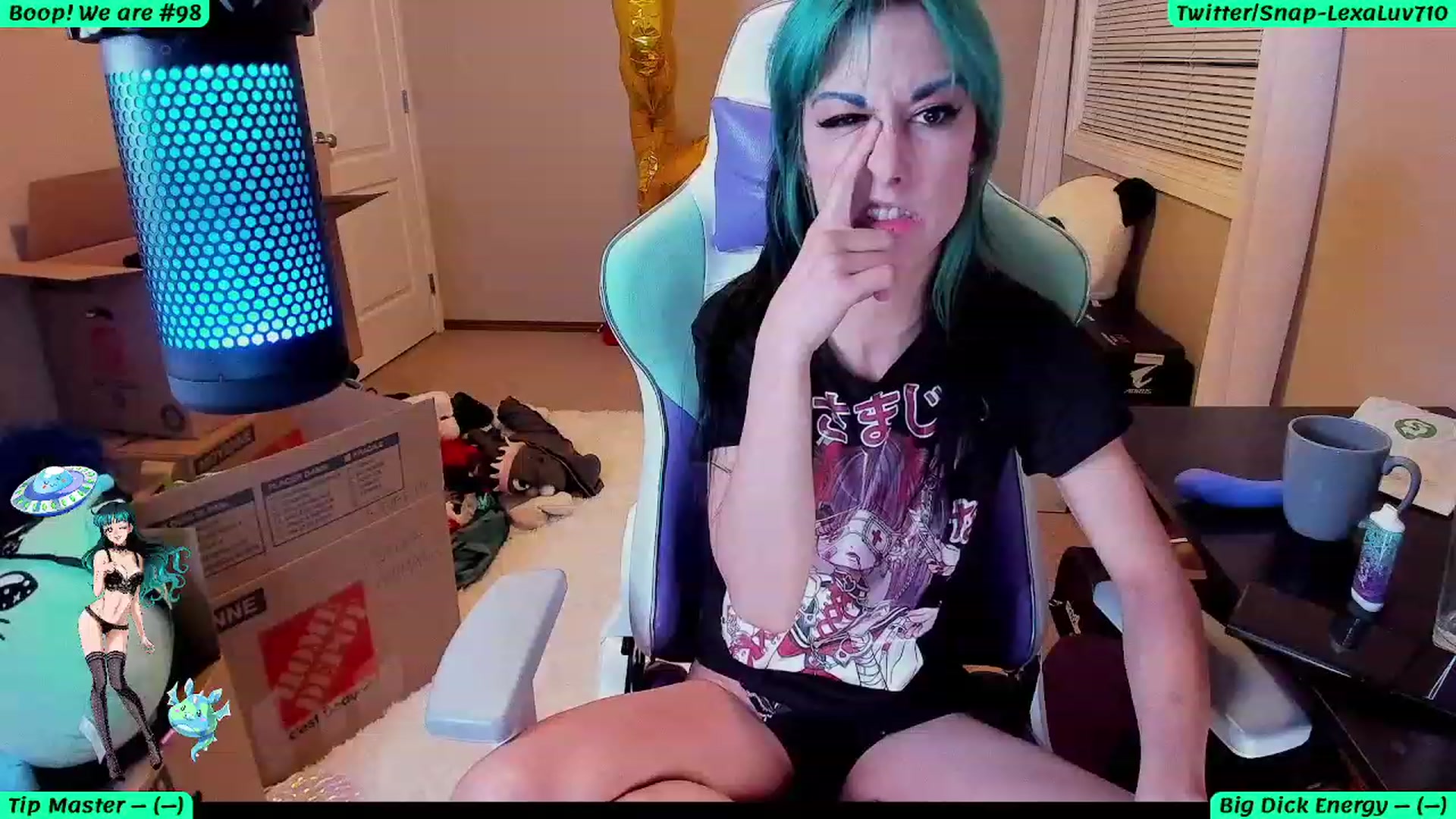 Gallery image thumbnail from LexaLuv's myfreecams stream on, 09/25/2023, 08:03 image 2 of 20