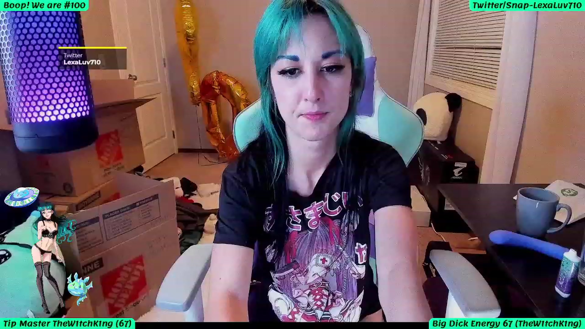 Gallery image thumbnail from LexaLuv's myfreecams stream on, 09/25/2023, 09:22 image 5 of 20