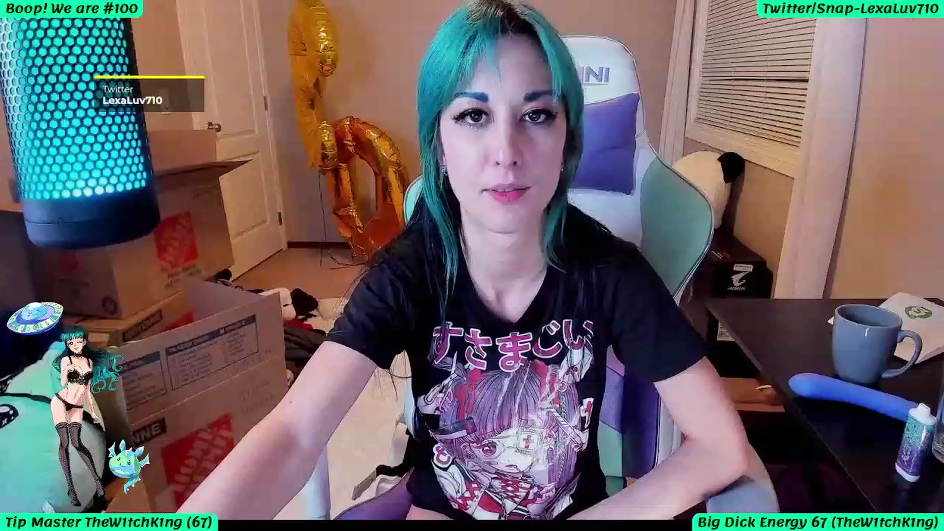 Gallery image thumbnail from LexaLuv's myfreecams stream on, 09/25/2023, 09:22 image 6 of 20