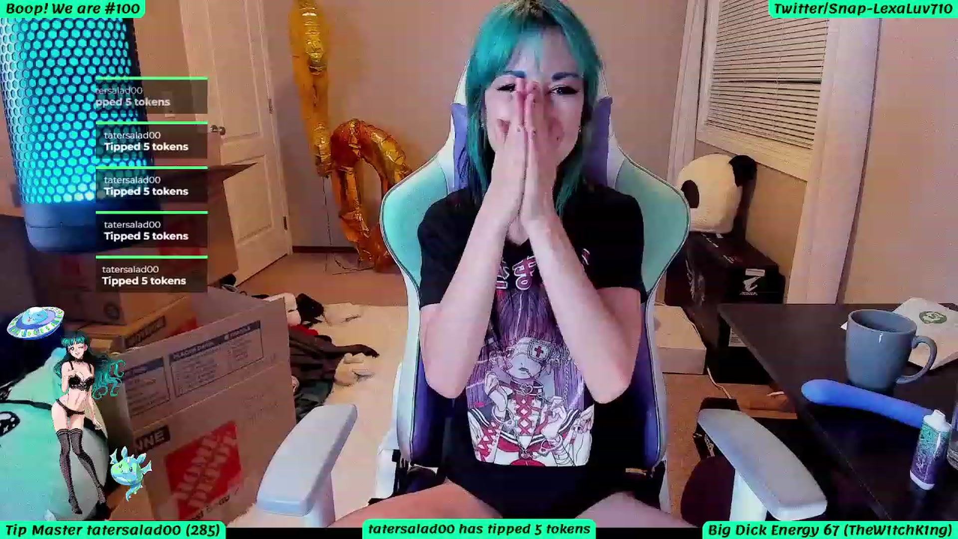 Gallery image thumbnail from LexaLuv's myfreecams stream on, 09/25/2023, 09:22 image 11 of 20