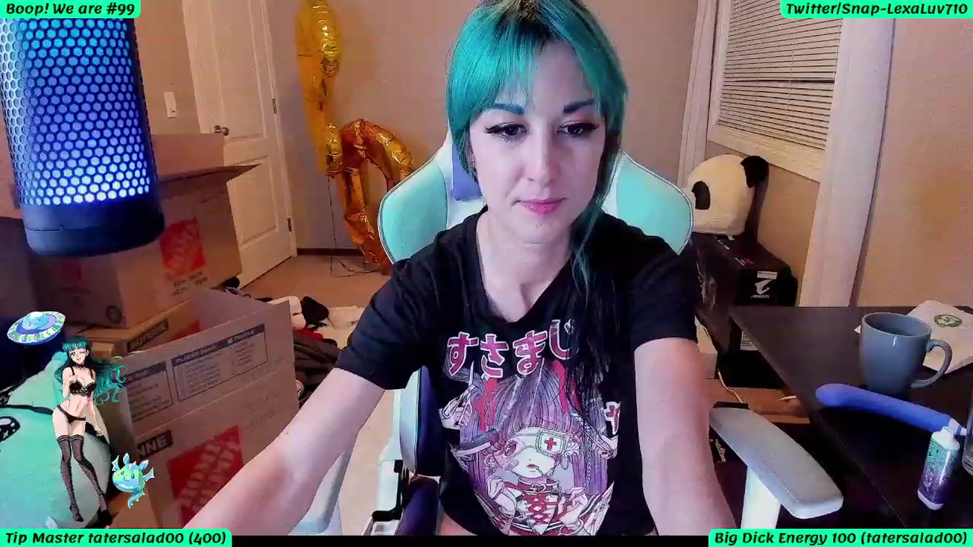 Gallery image thumbnail from LexaLuv's myfreecams stream on, 09/25/2023, 09:22 image 13 of 20