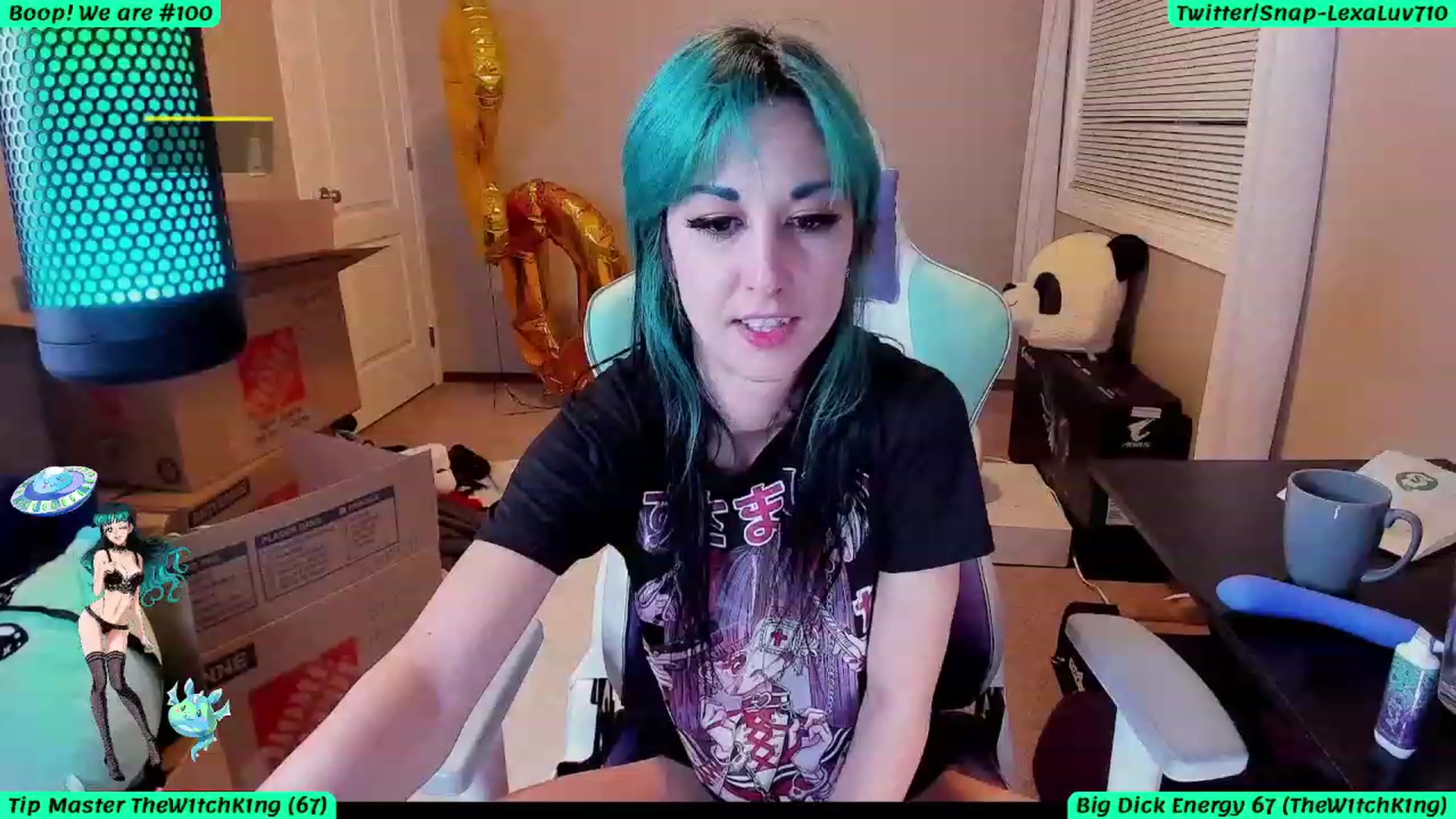 Gallery image thumbnail from LexaLuv's myfreecams stream on, 09/25/2023, 09:22 image 1 of 20