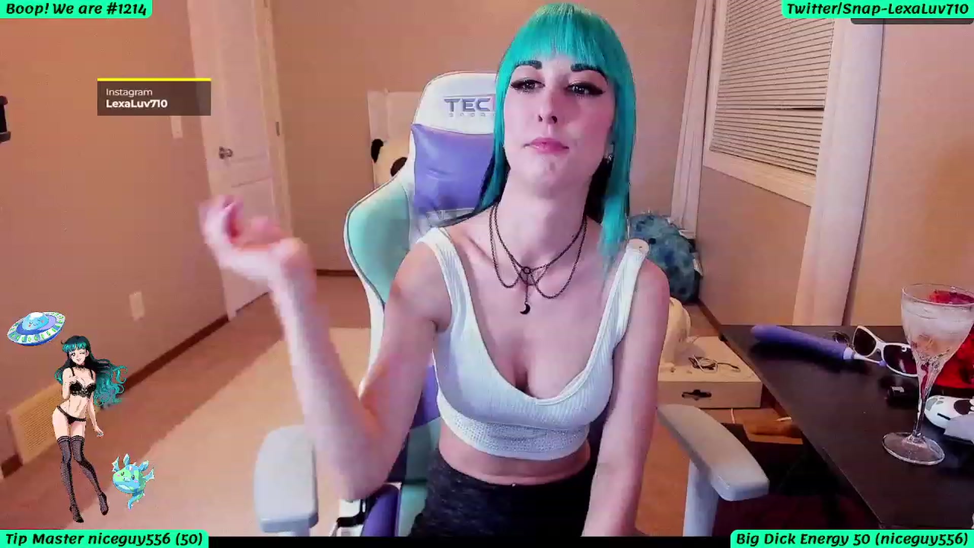 Gallery image thumbnail from LexaLuv's myfreecams stream on, 10/04/2023, 04:19 image 4 of 20