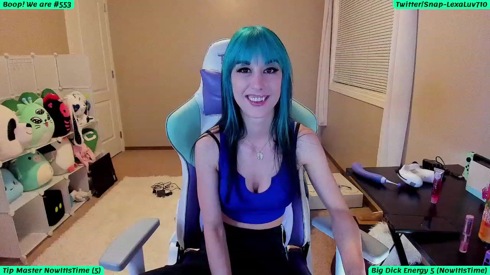 Gallery image thumbnail from LexaLuv's myfreecams stream on, 10/25/2023, 05:10 image 19 of 20