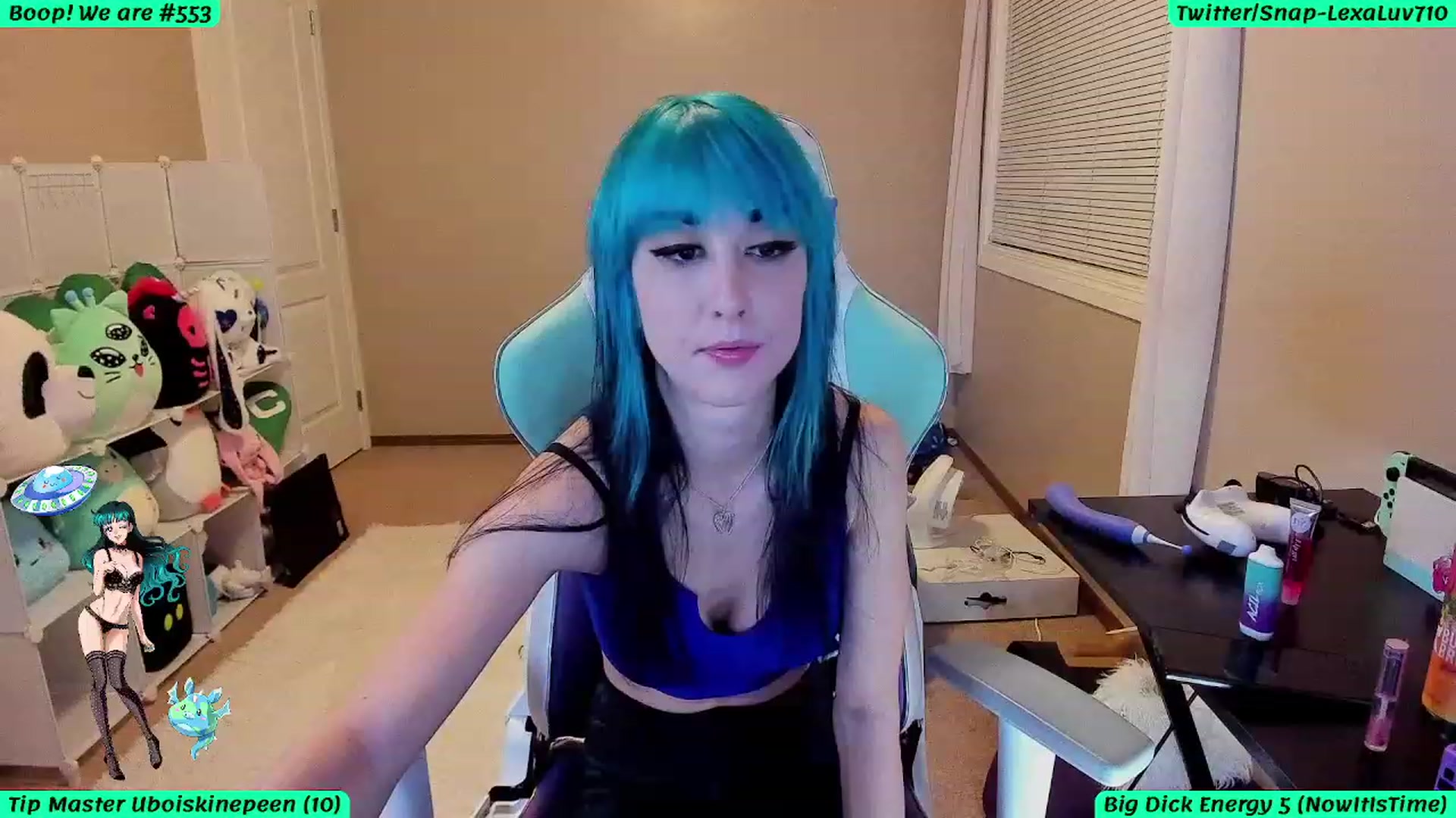 Gallery image thumbnail from LexaLuv's myfreecams stream on, 10/25/2023, 06:04 image 7 of 20
