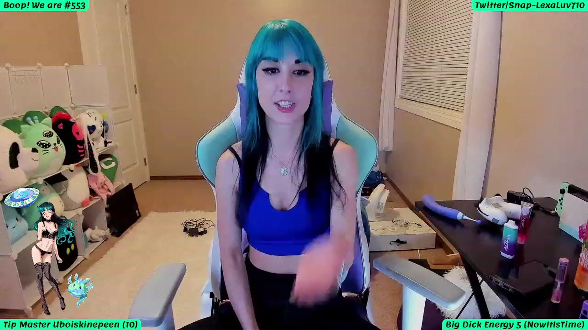 Gallery image thumbnail from LexaLuv's myfreecams stream on, 10/25/2023, 06:04 image 3 of 20
