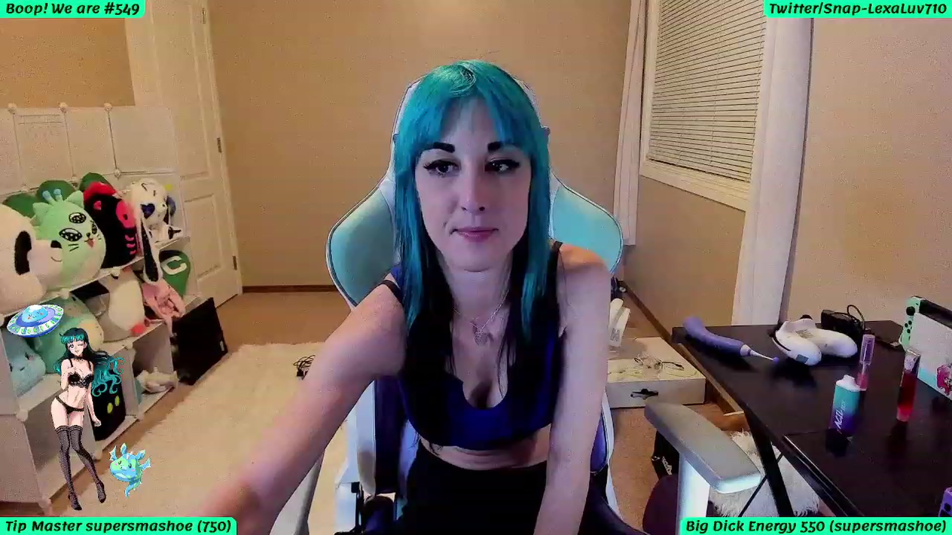Gallery image thumbnail from LexaLuv's myfreecams stream on, 10/25/2023, 08:00 image 5 of 20