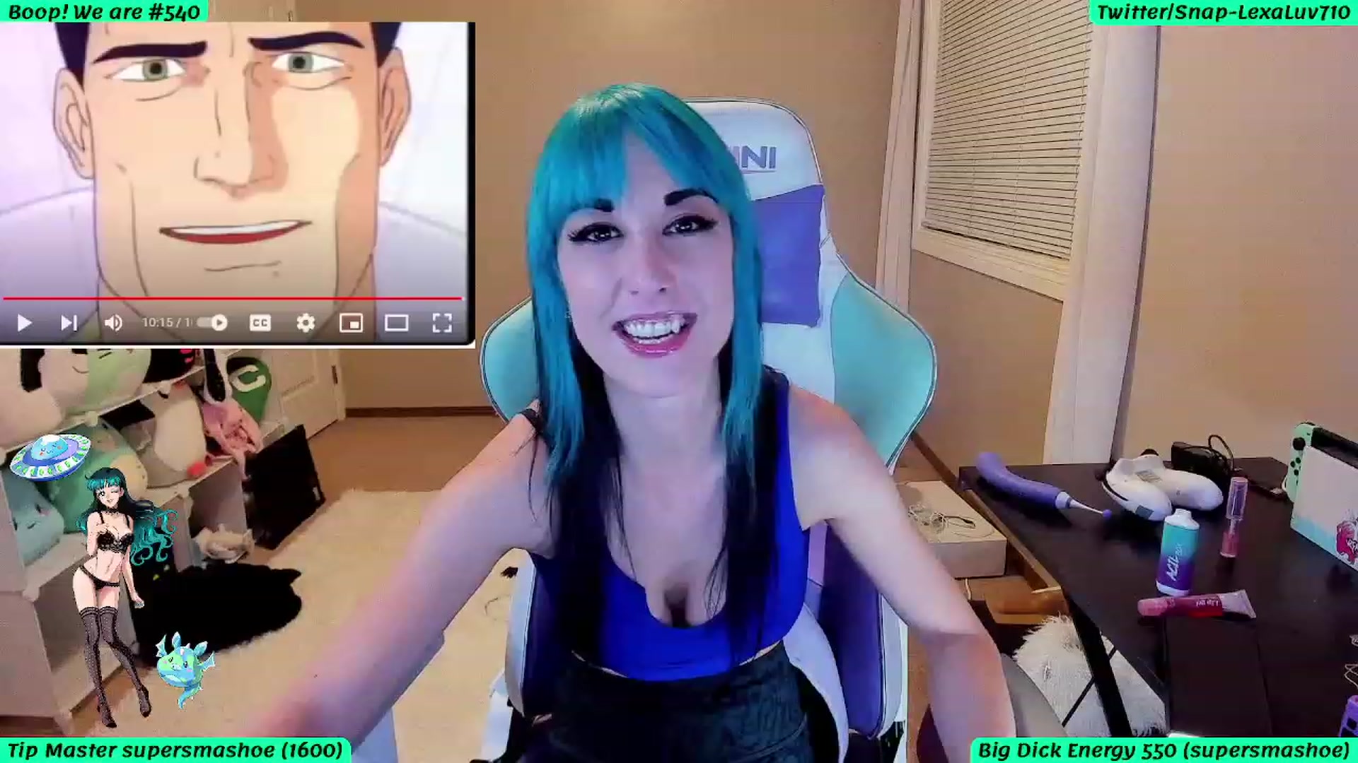 Gallery image thumbnail from LexaLuv's myfreecams stream on, 10/25/2023, 08:00 image 17 of 20